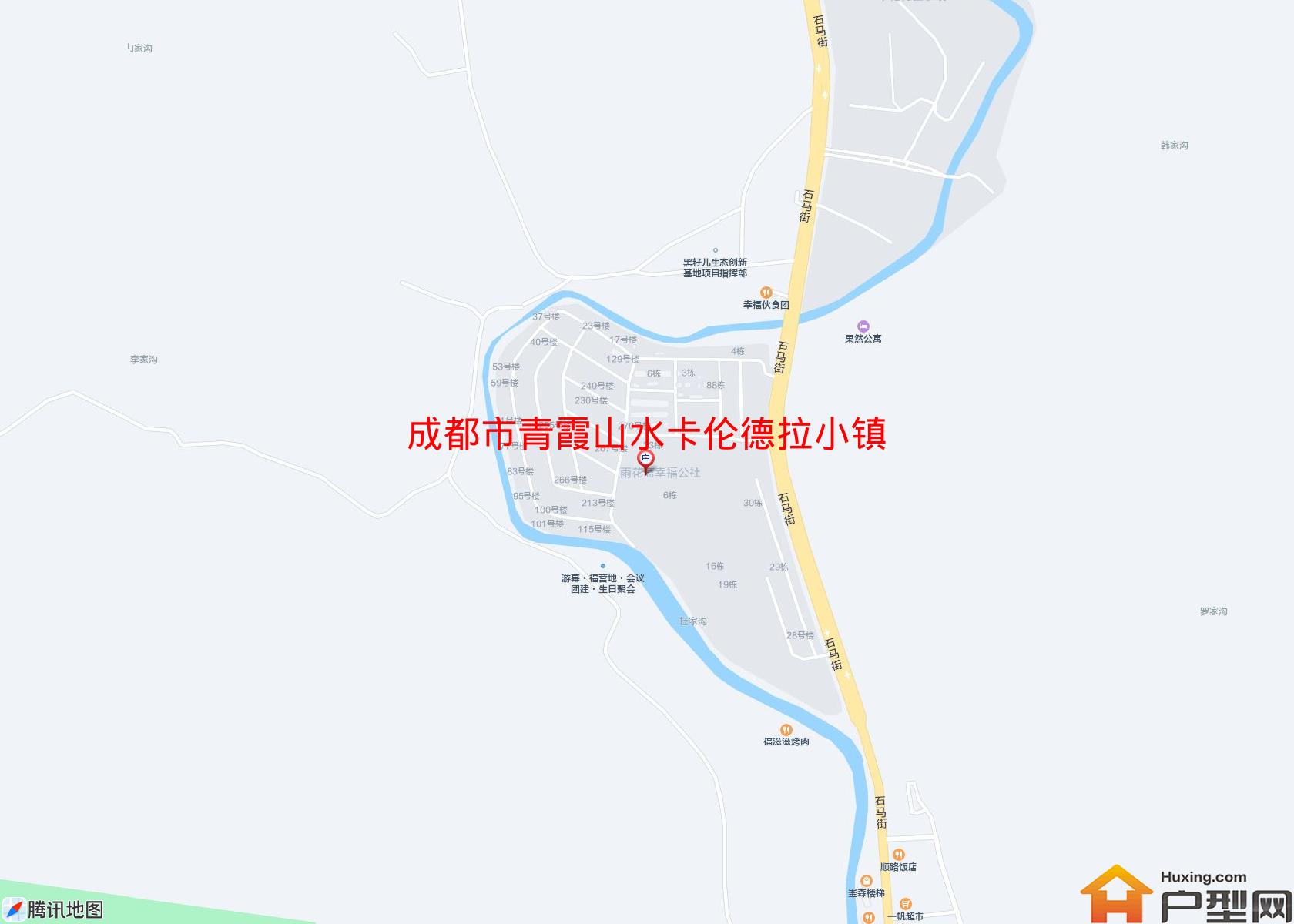 青霞山水卡伦德拉小镇小区 - 户型网 青霞山水卡伦德拉小镇小区 - 户型网
