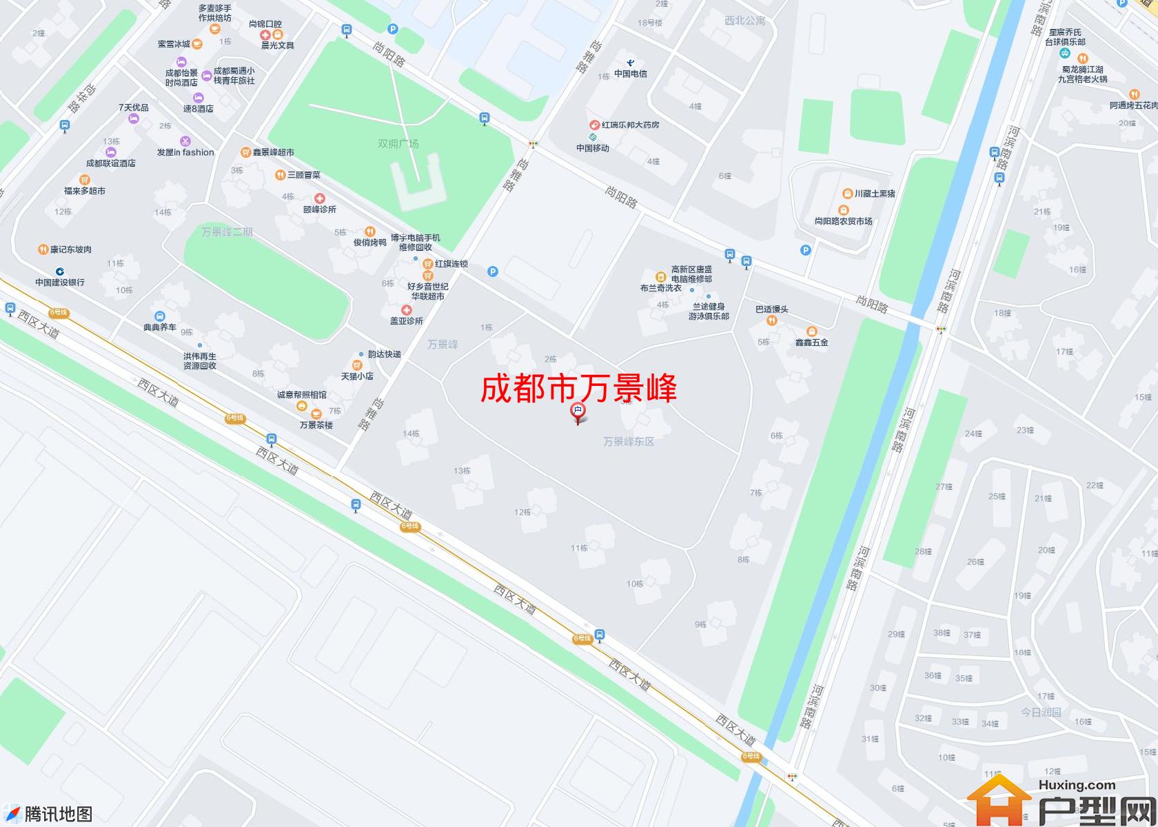 万景峰小区 - 户型网