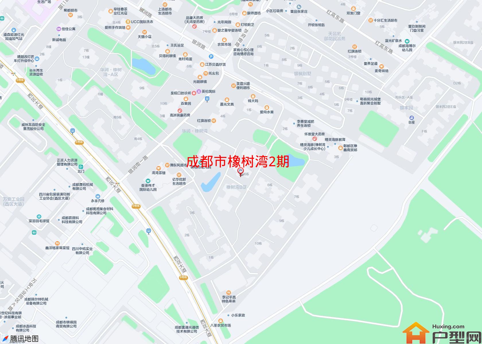 橡树湾2期小区 - 户型网