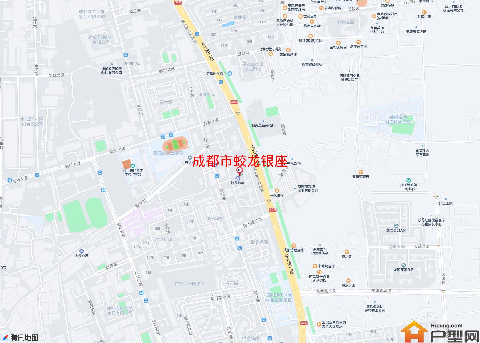 蛟龙银座小区 - 户型网