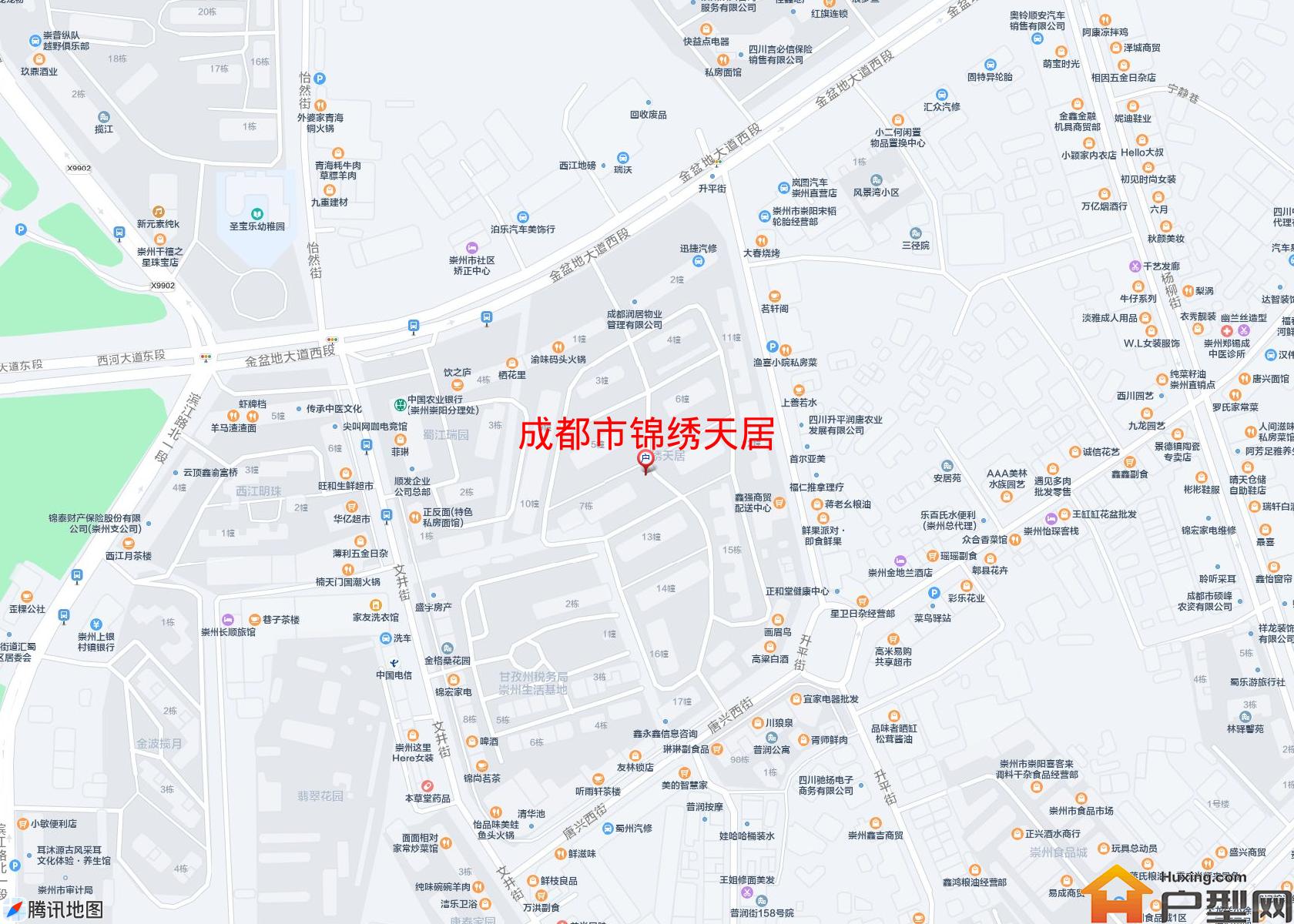 锦绣天居小区 - 户型网