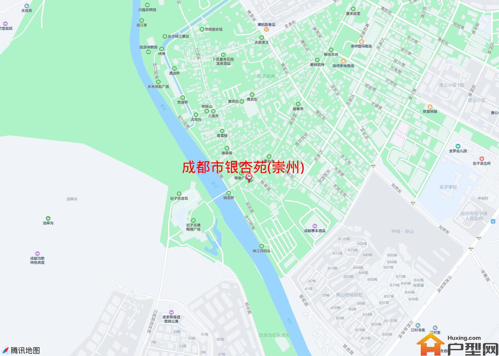 银杏苑(崇州)小区 - 户型网