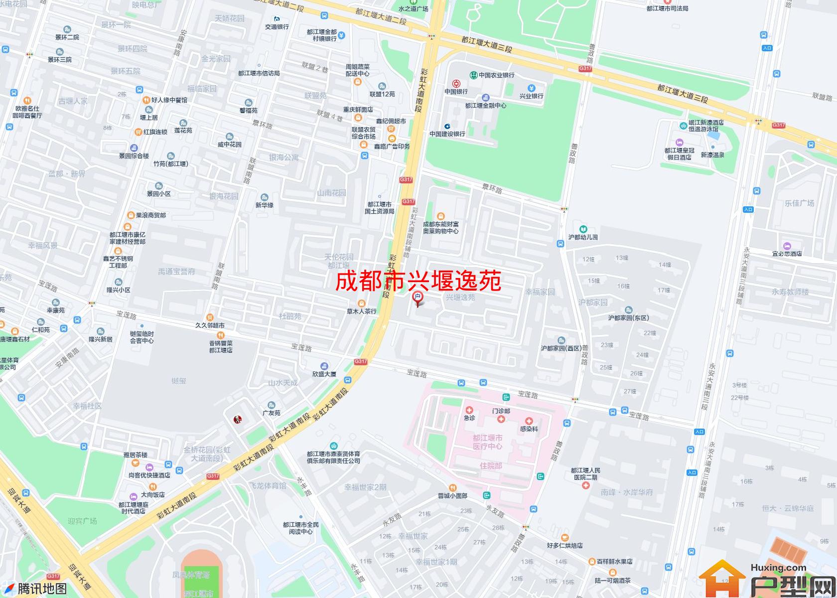 兴堰逸苑小区 - 户型网