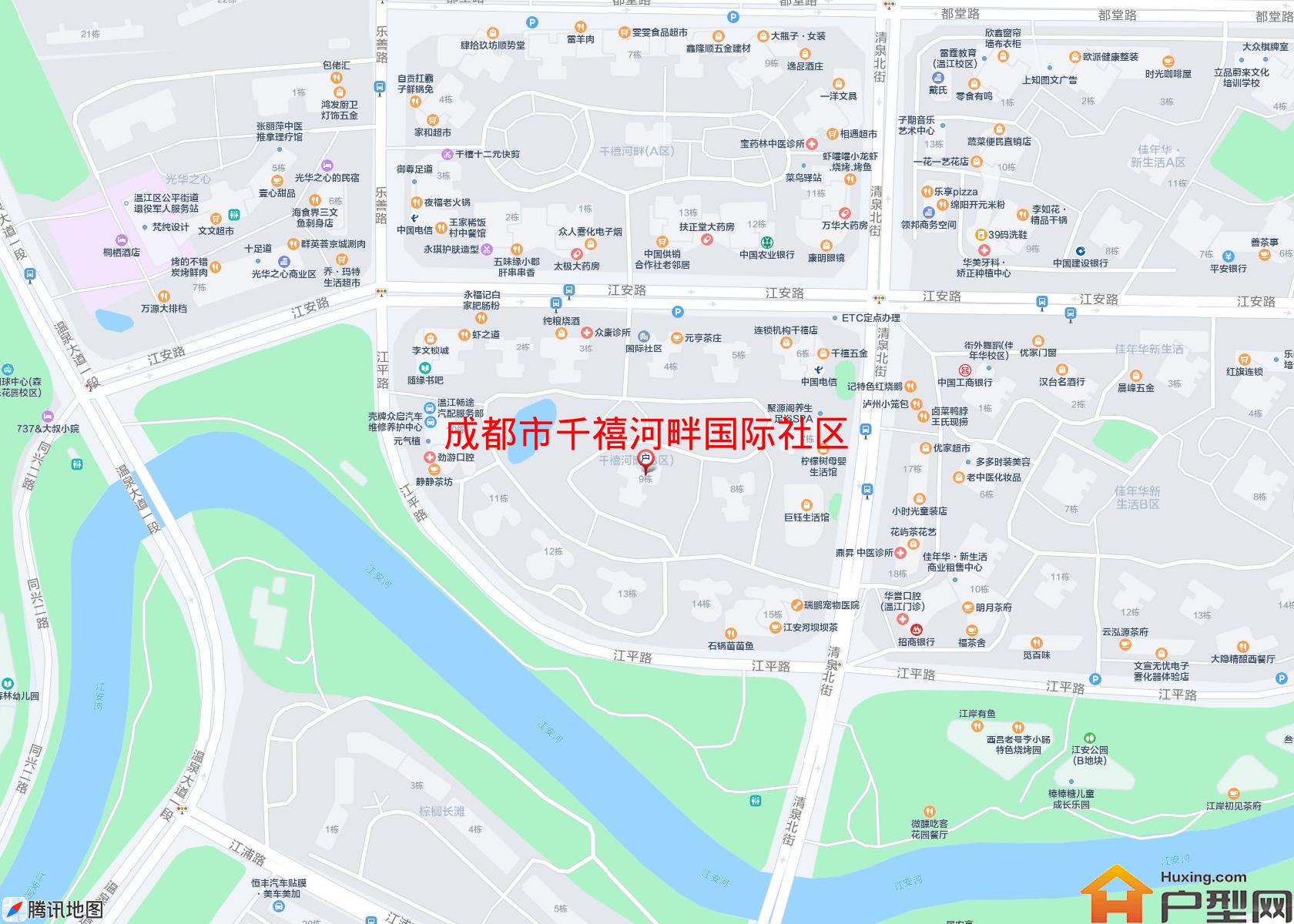 千禧河畔国际社区小区 - 户型网