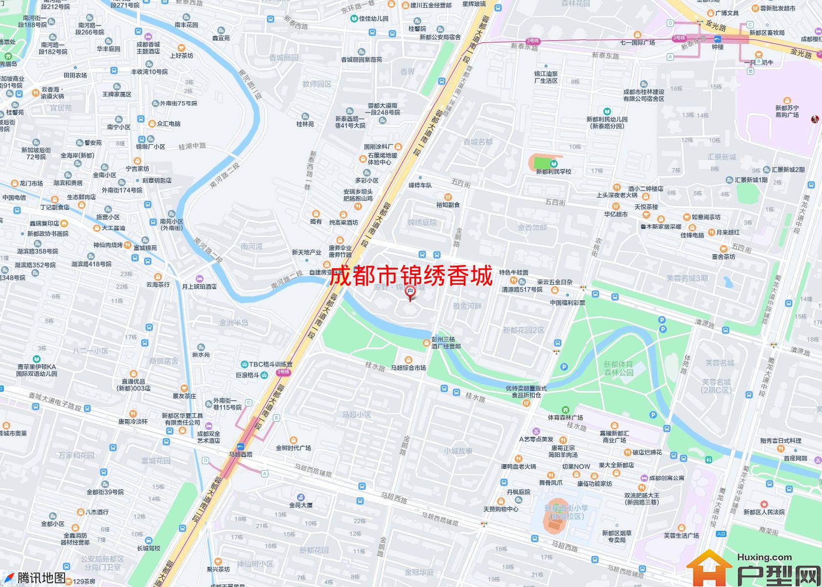 锦绣香城小区 - 户型网