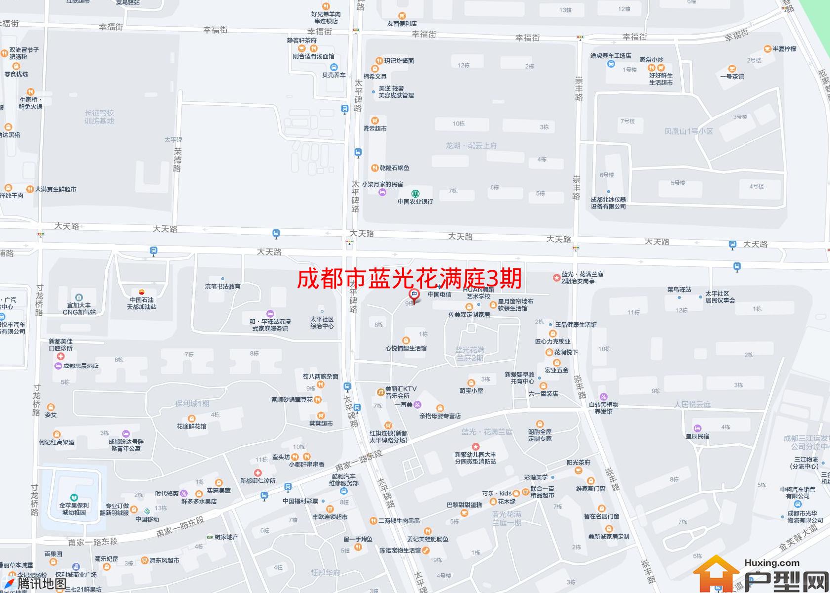 蓝光花满庭3期小区 - 户型网 蓝光花满庭3期小区 - 户型网
