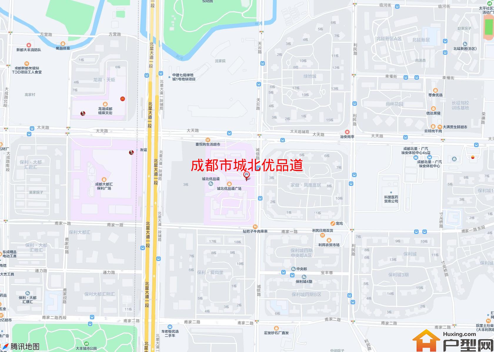 城北优品道小区 - 户型网