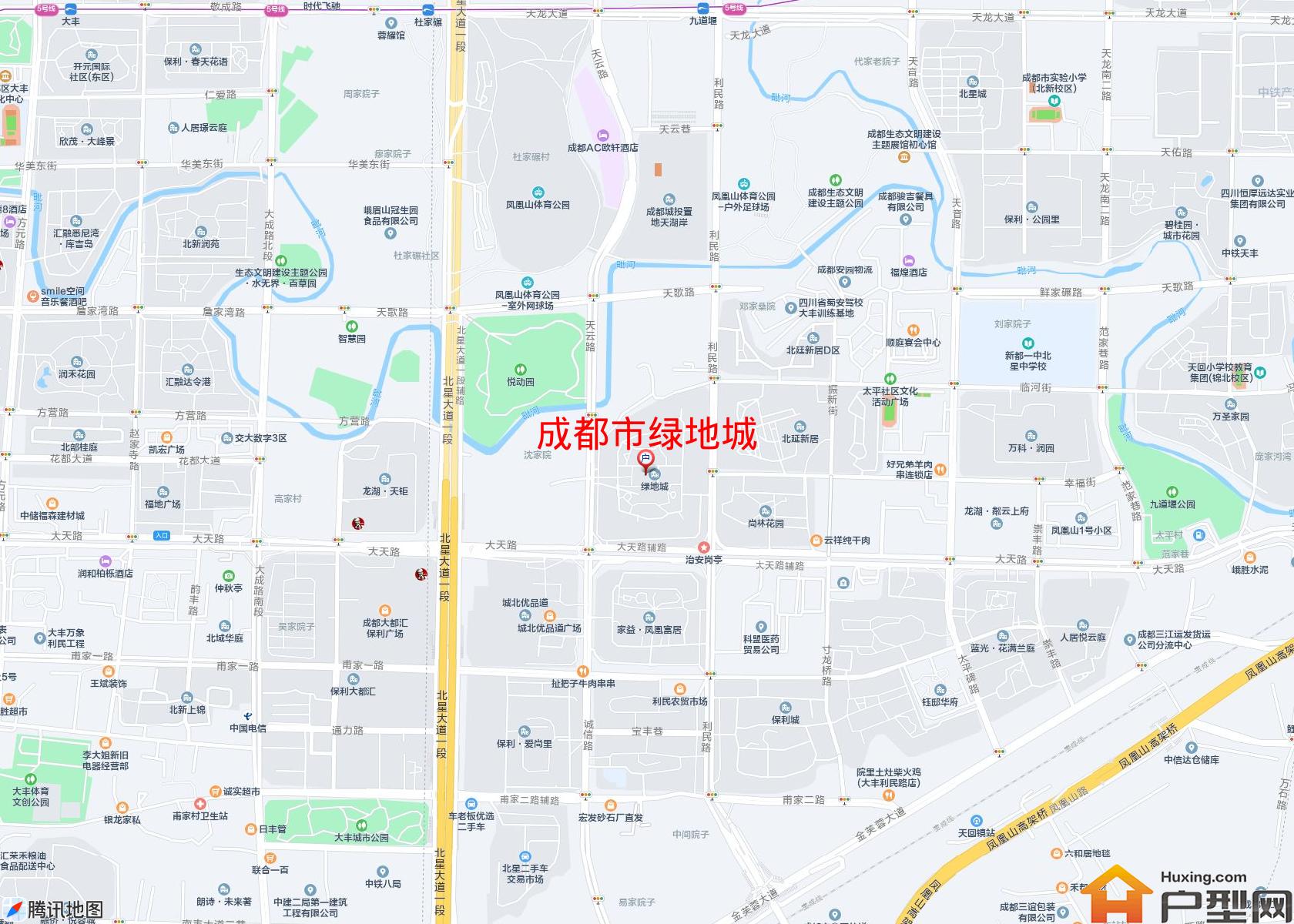 绿地城小区 - 户型网