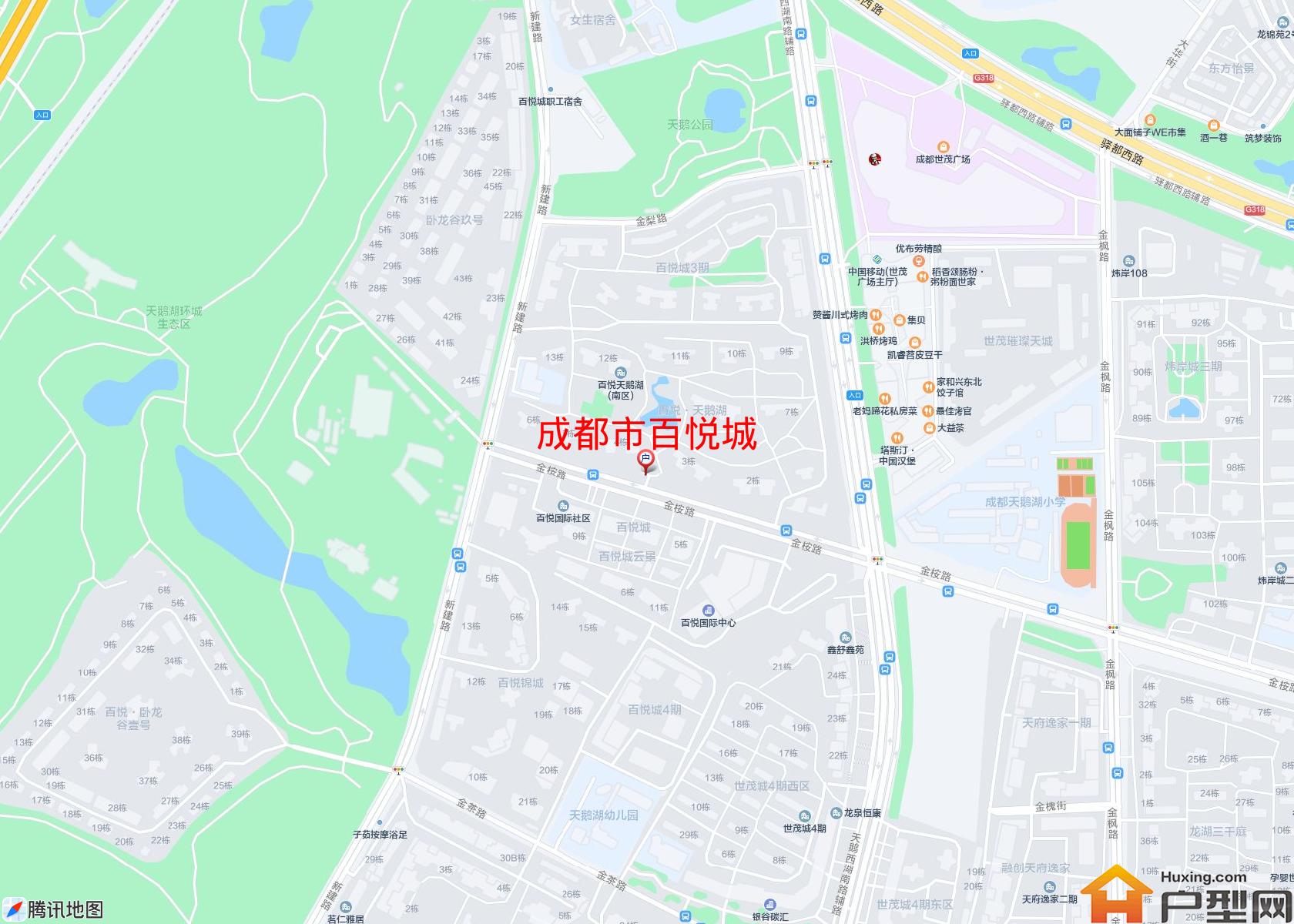 百悦城小区 - 户型网
