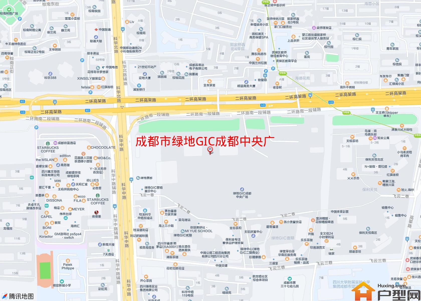 绿地GIC成都中央广场小区 - 户型网