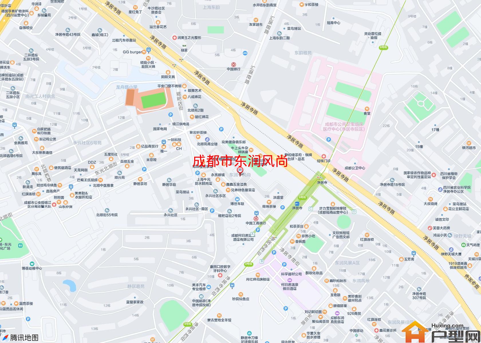 东润风尚小区 - 户型网