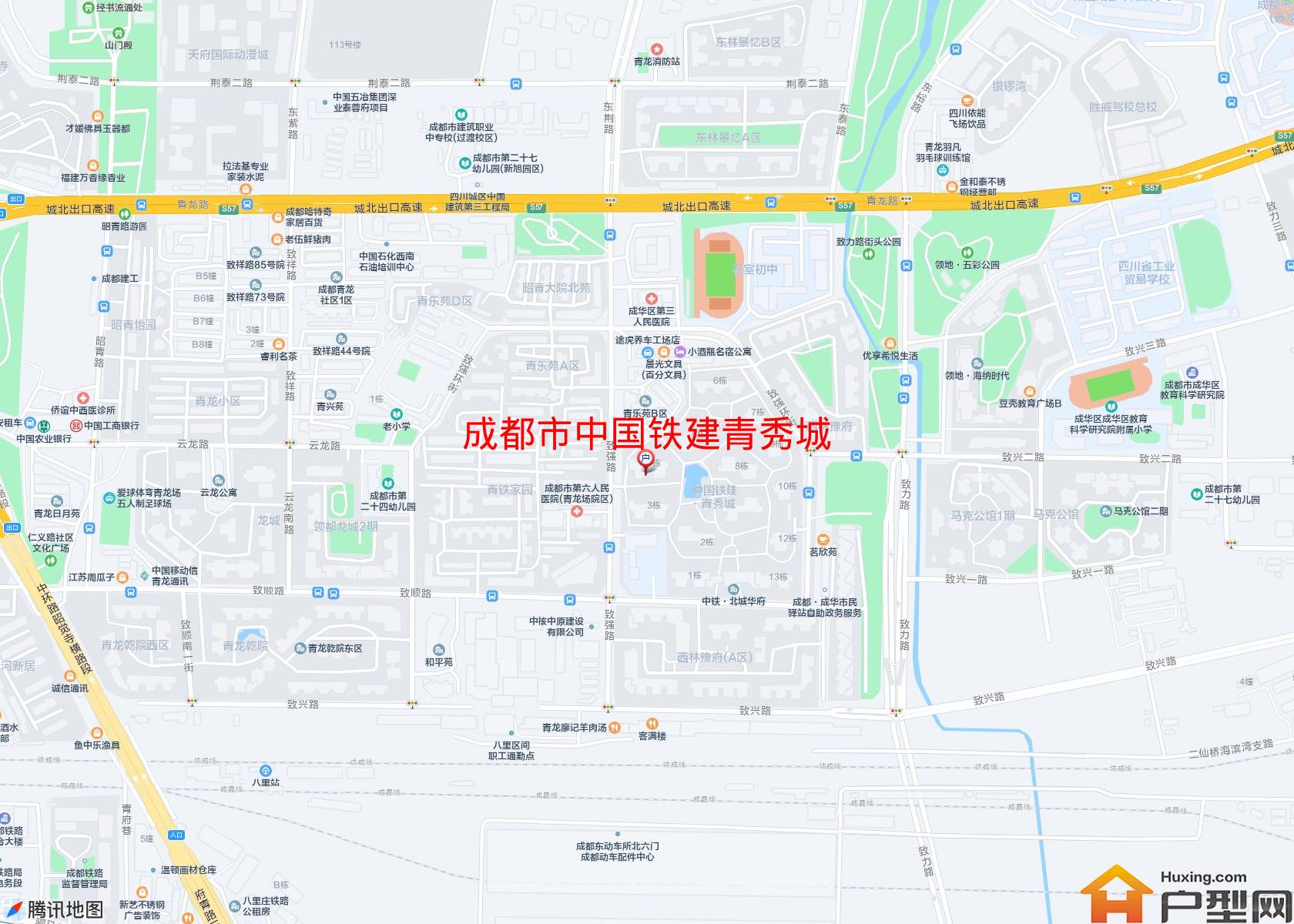 中国铁建青秀城小区 - 户型网