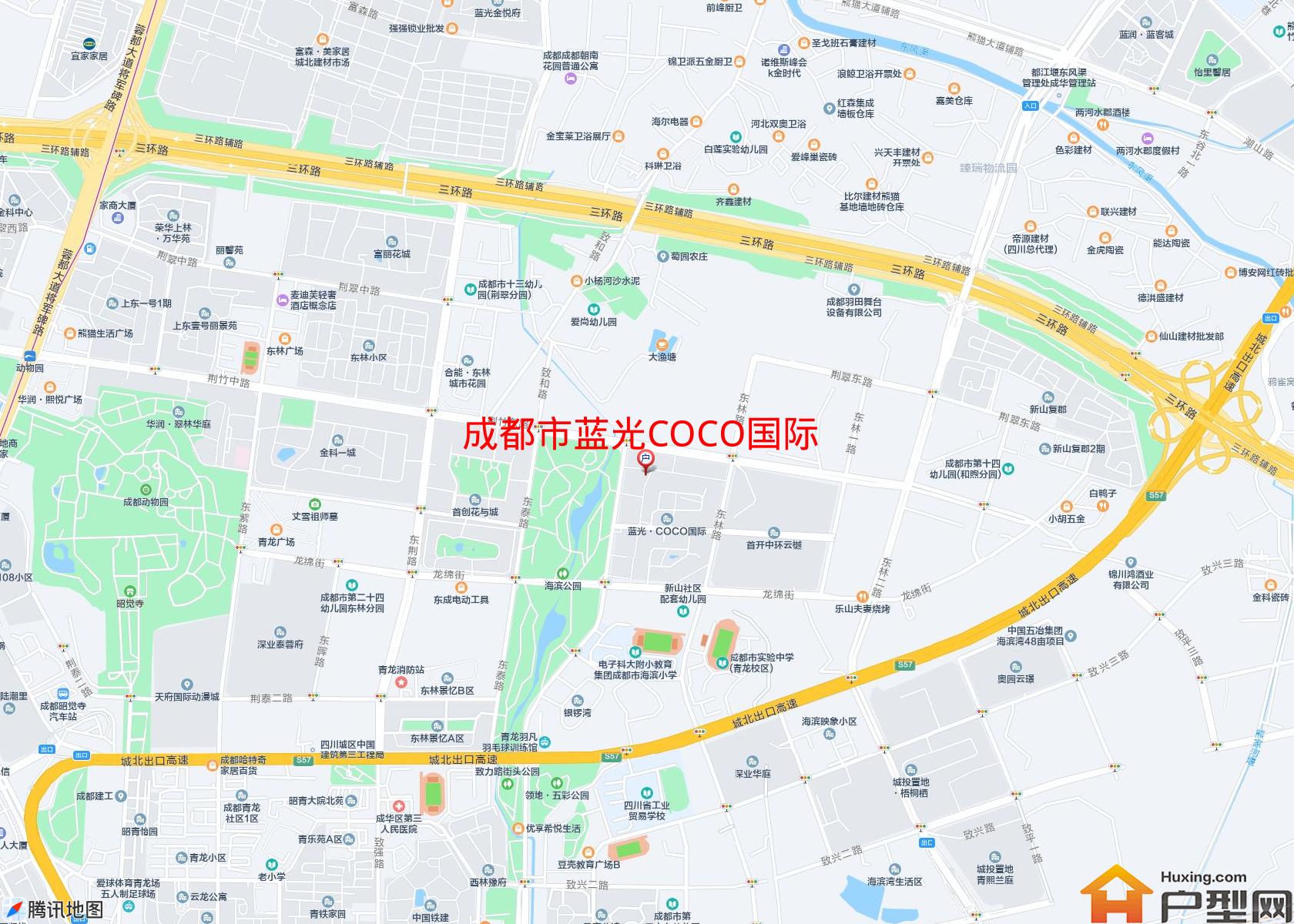 蓝光COCO国际小区 - 户型网