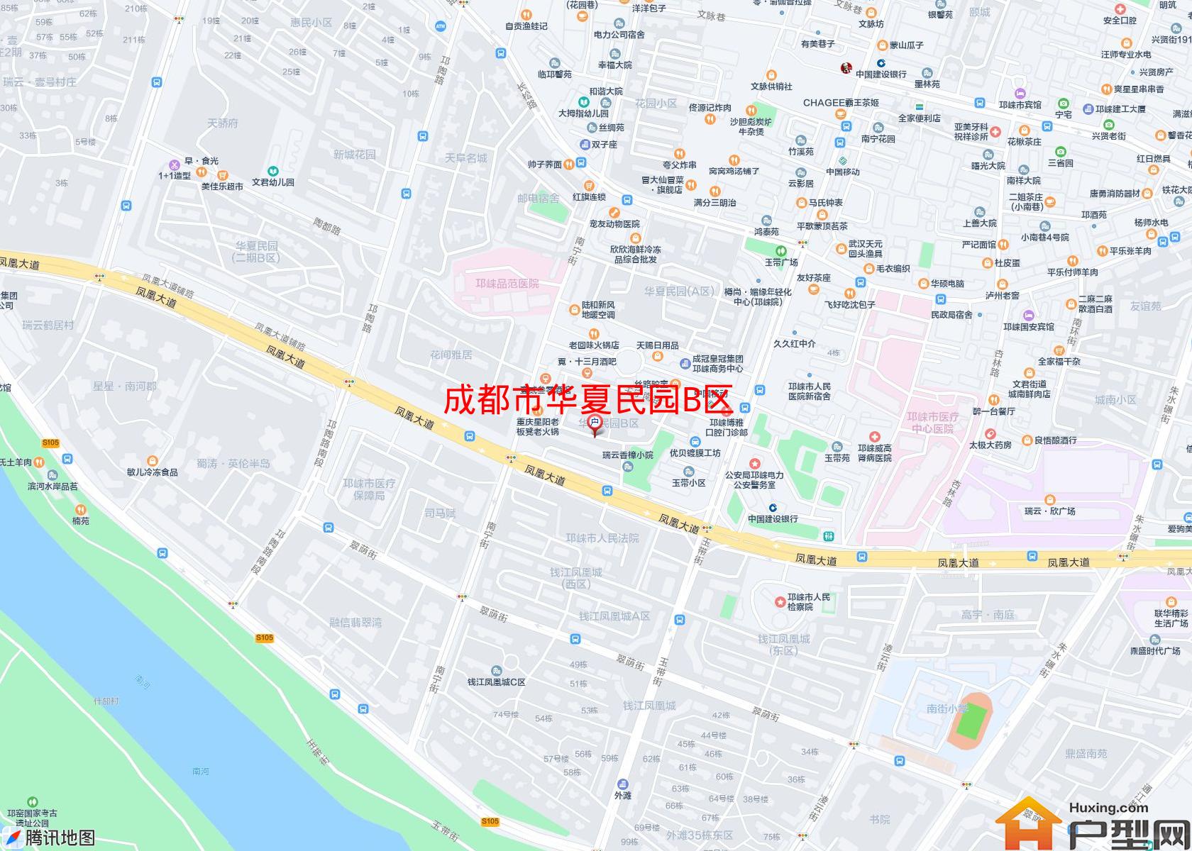 华夏民园B区小区 - 户型网