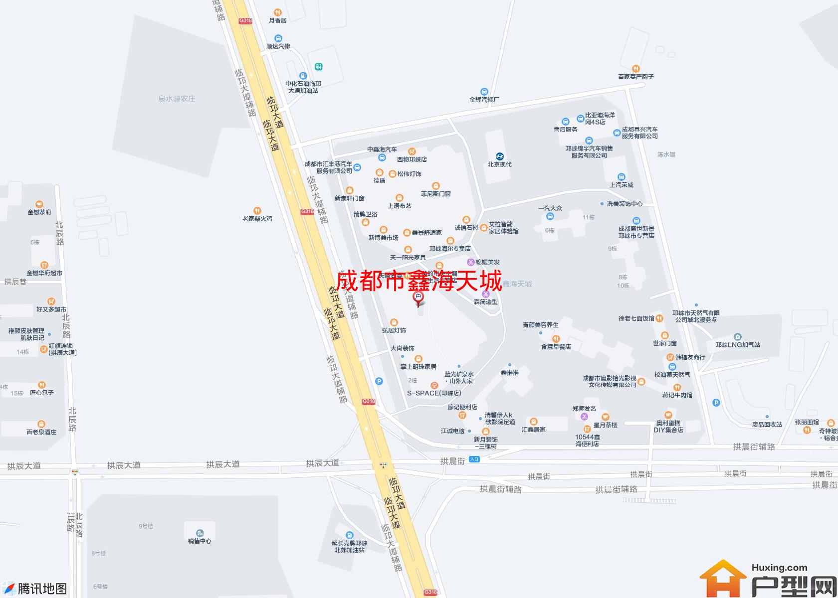 鑫海天城小区 - 户型网