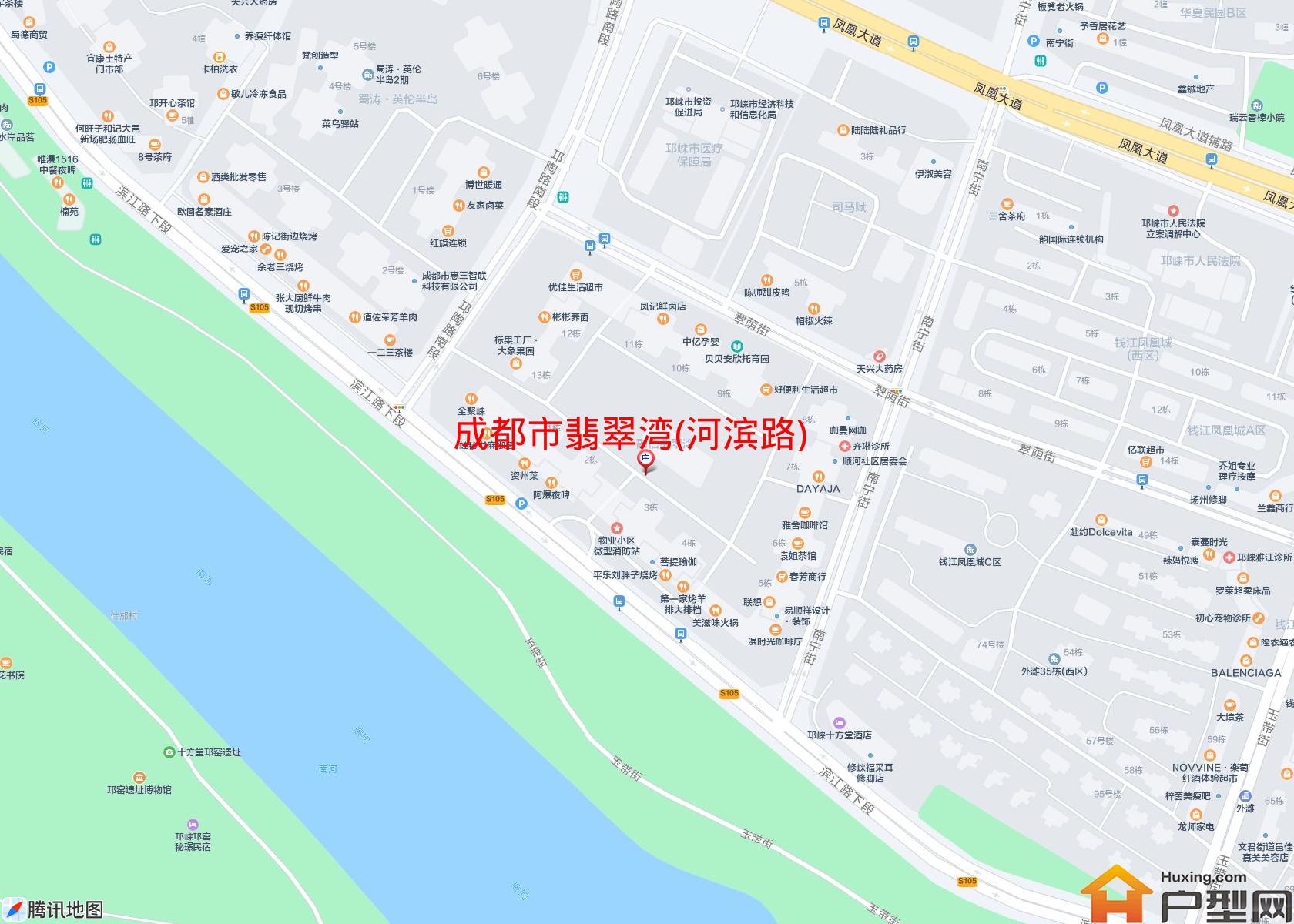 翡翠湾(河滨路)小区 - 户型网