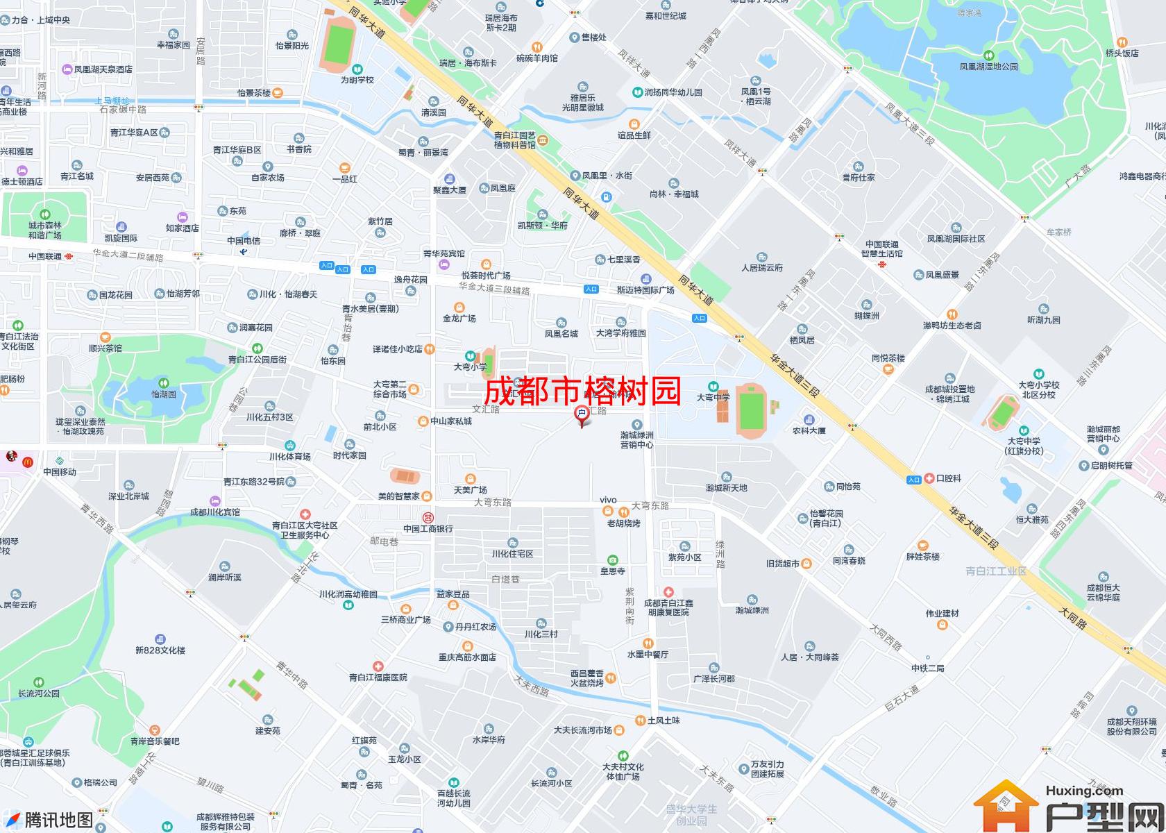 榕树园小区 - 户型网