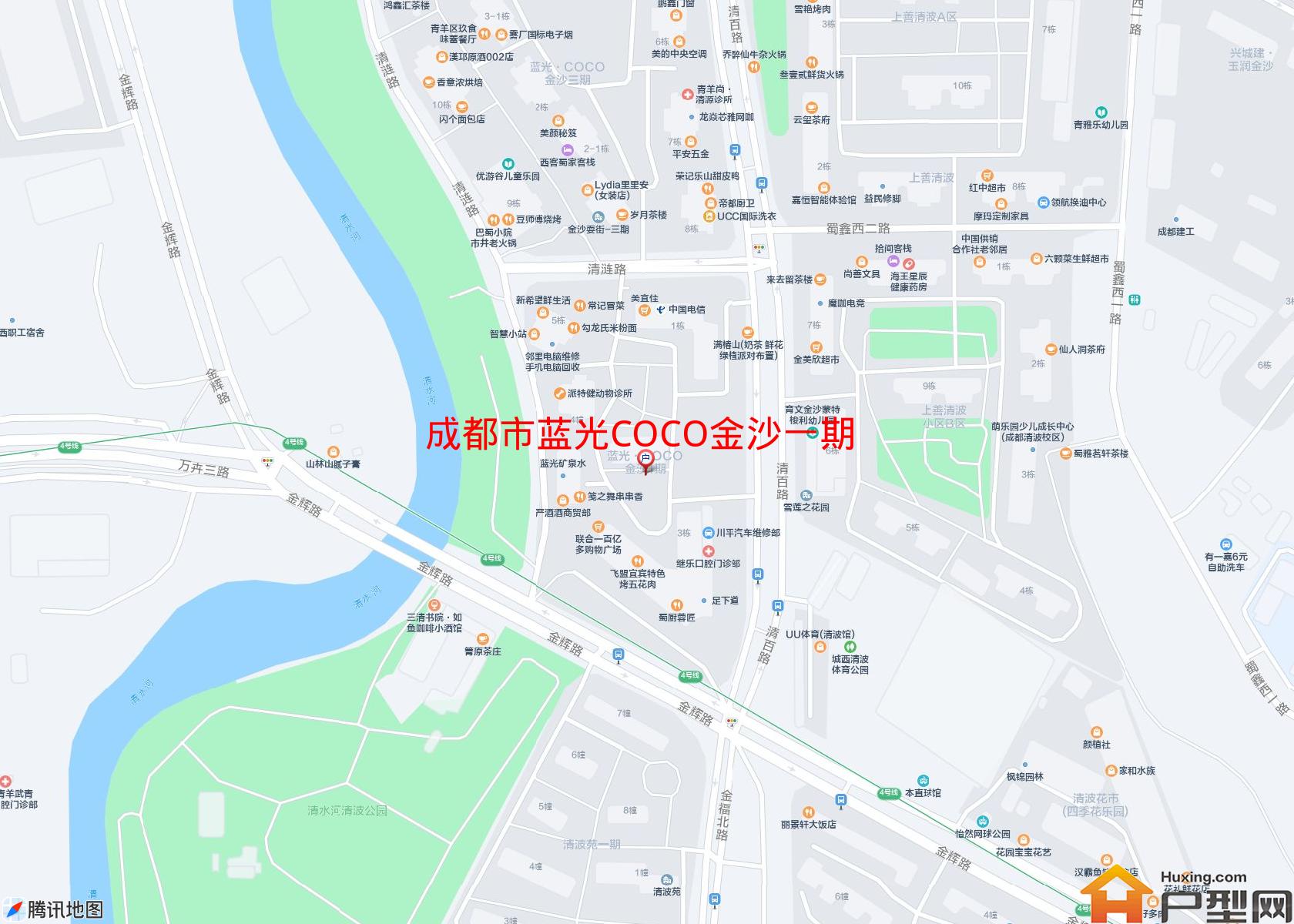 蓝光COCO金沙一期小区 - 户型网