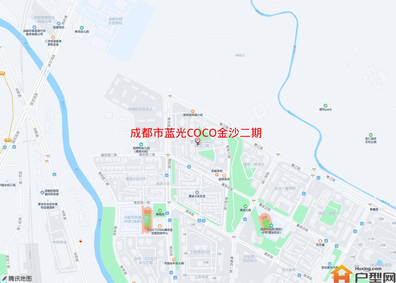 蓝光COCO金沙二期小区 - 户型网