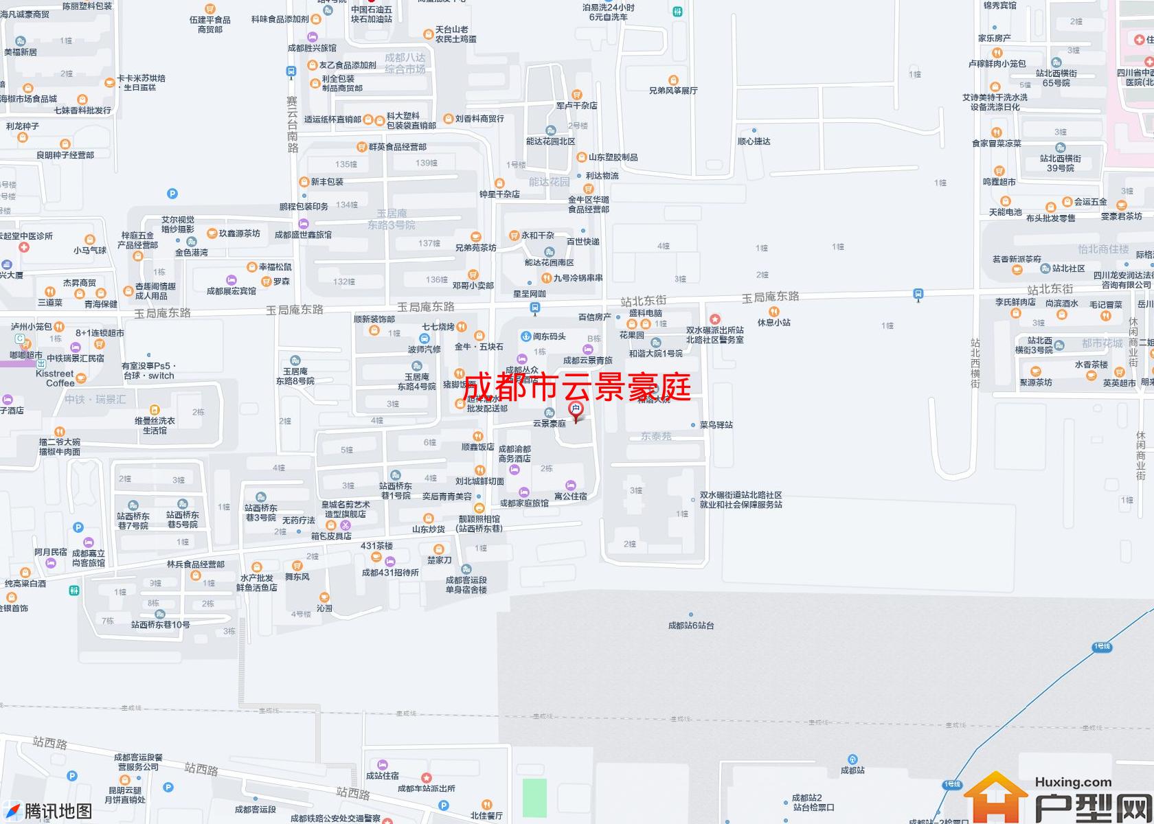 云景豪庭小区 - 户型网
