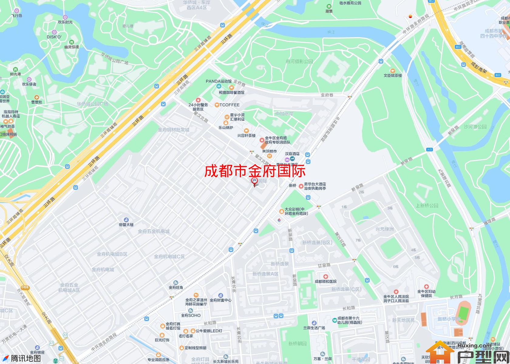 金府国际小区 - 户型网