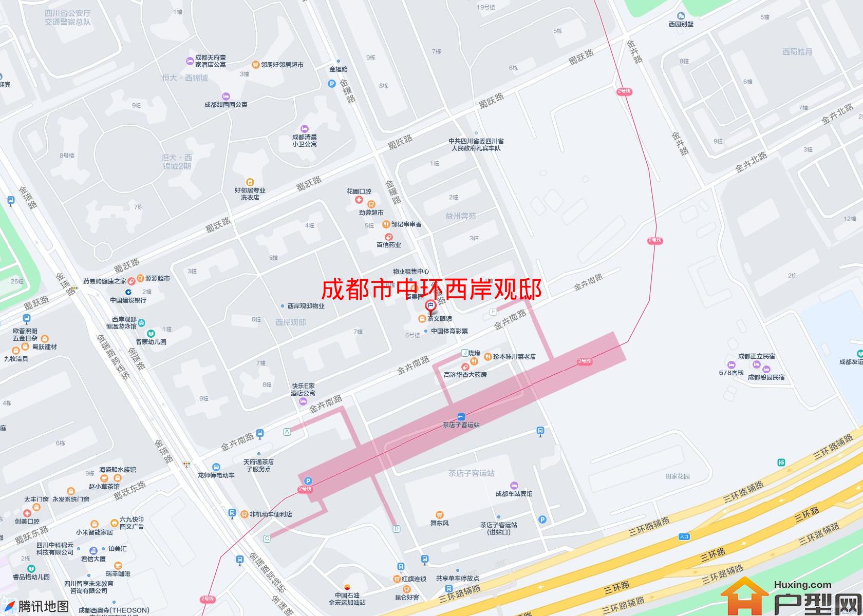 中环西岸观邸小区 - 户型网