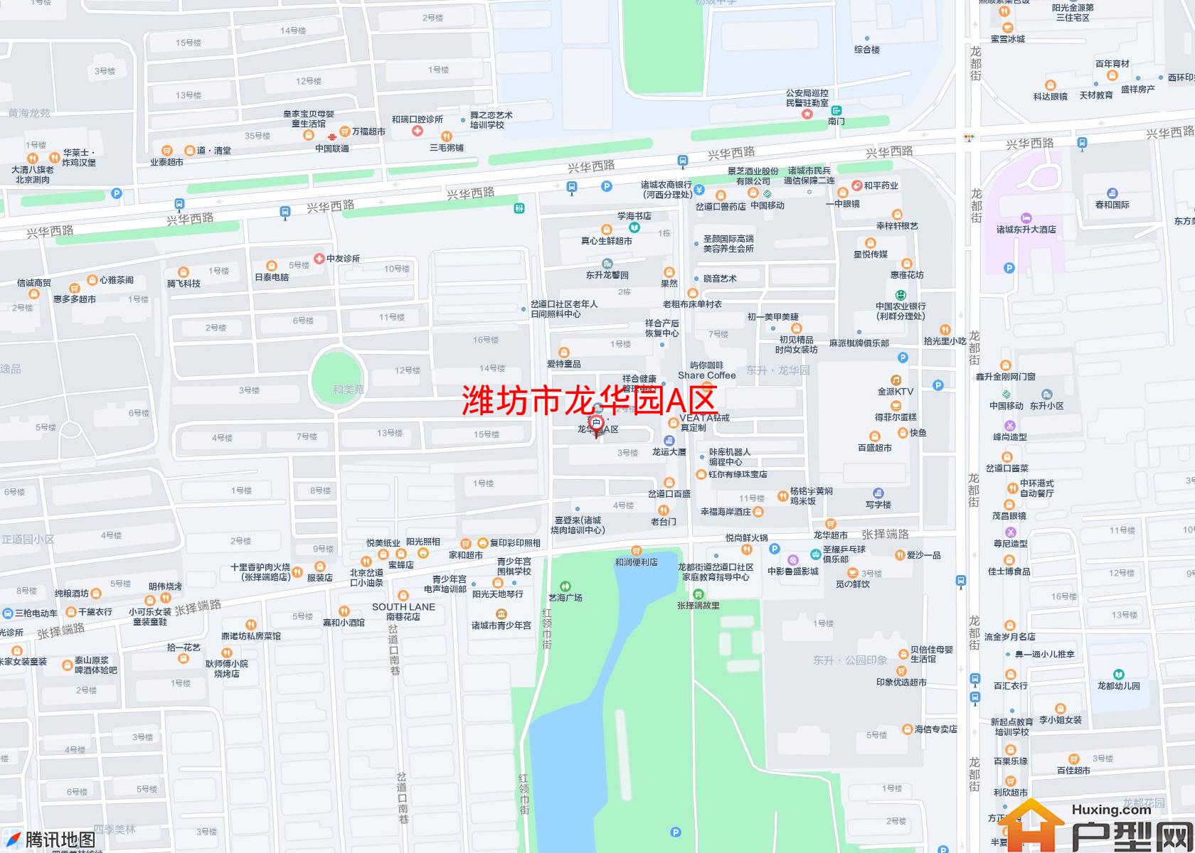 龙华园A区小区 - 户型网