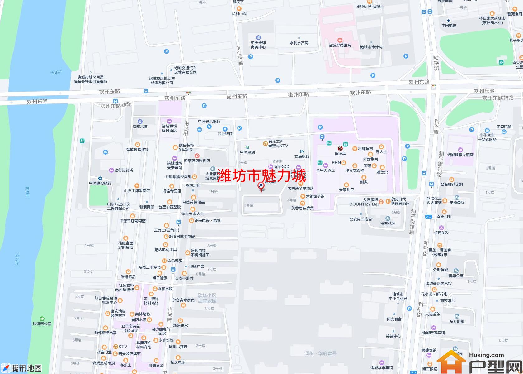 魅力城小区 - 户型网