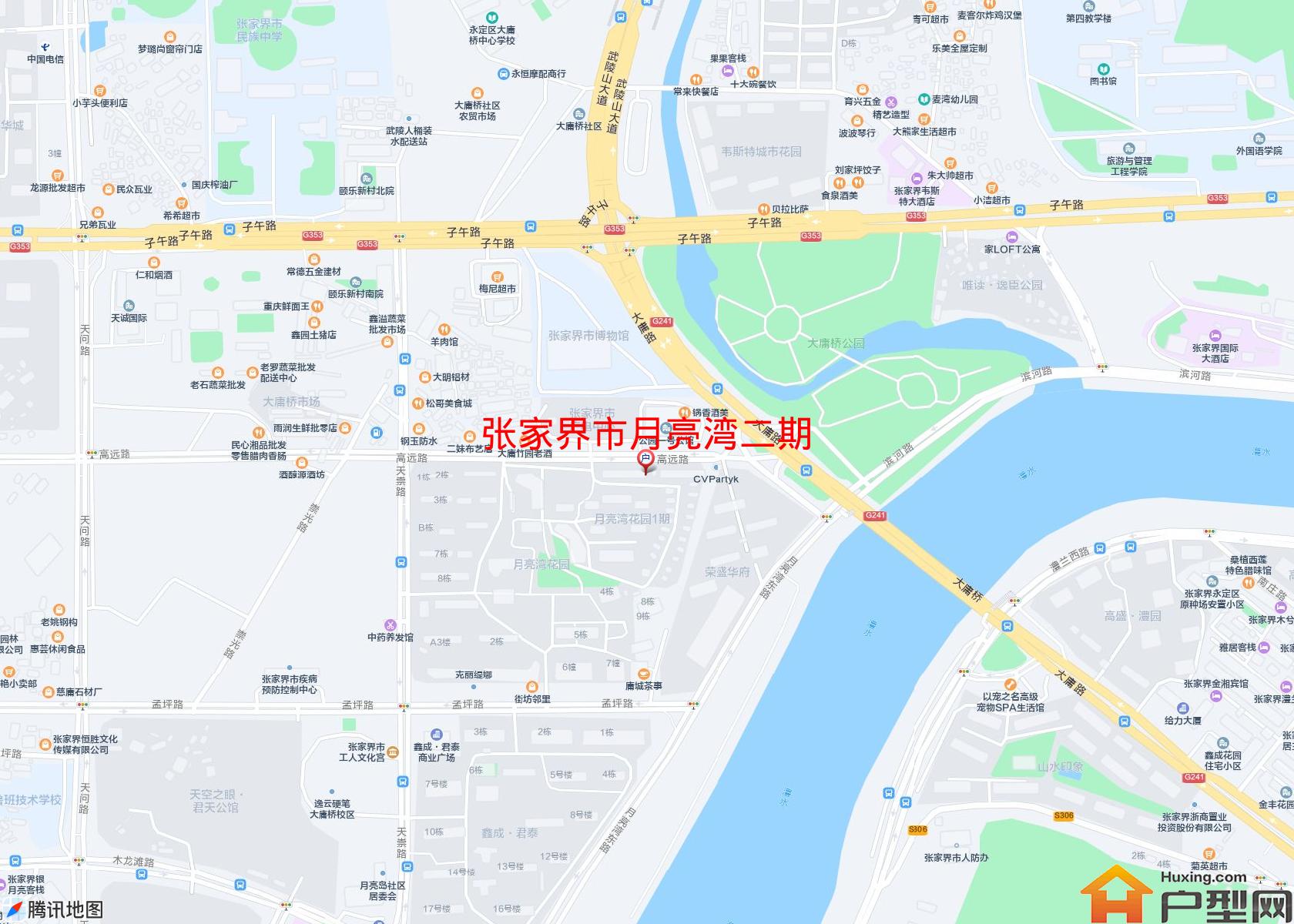月亮湾二期小区 - 户型网