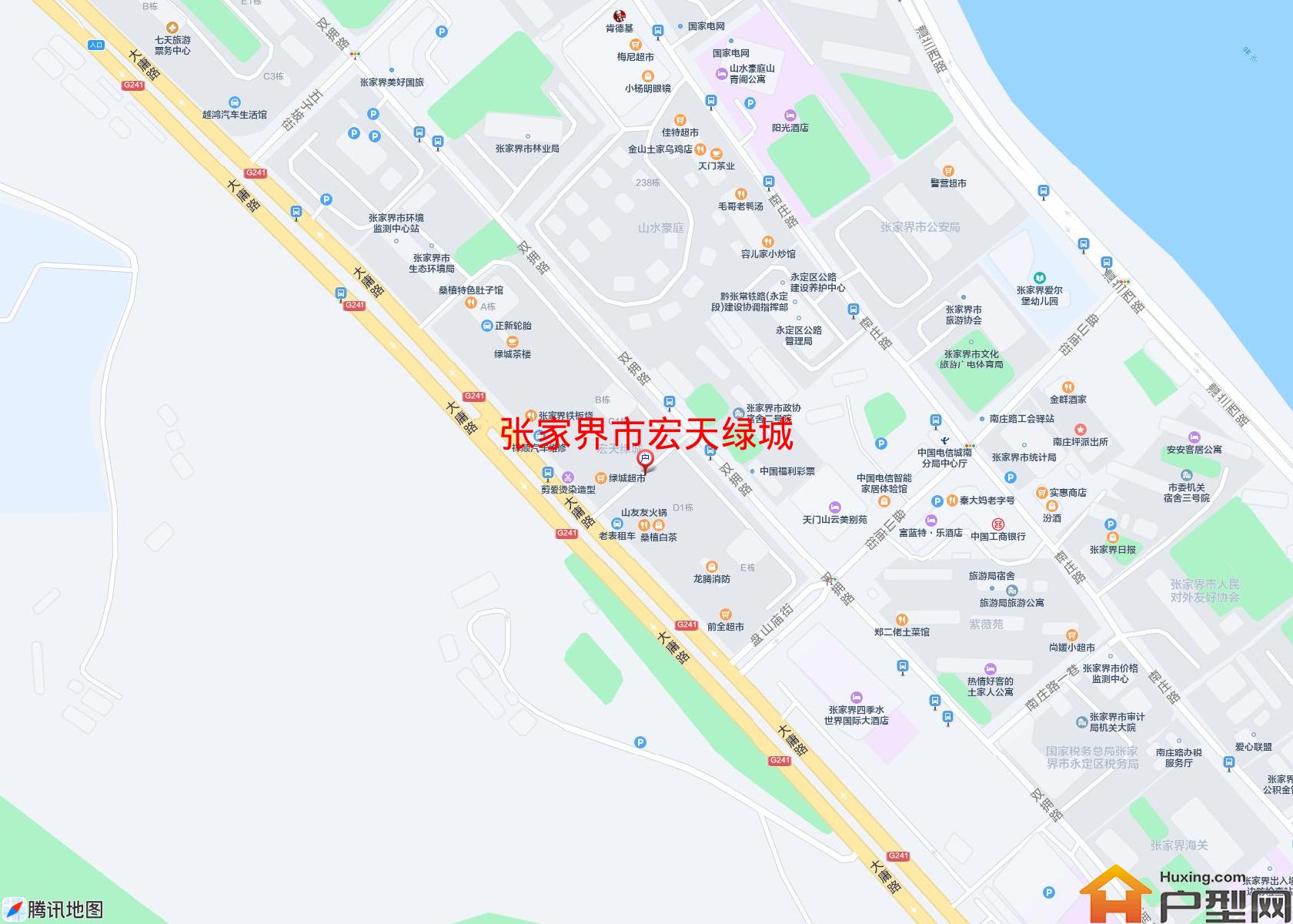 宏天绿城小区 - 户型网
