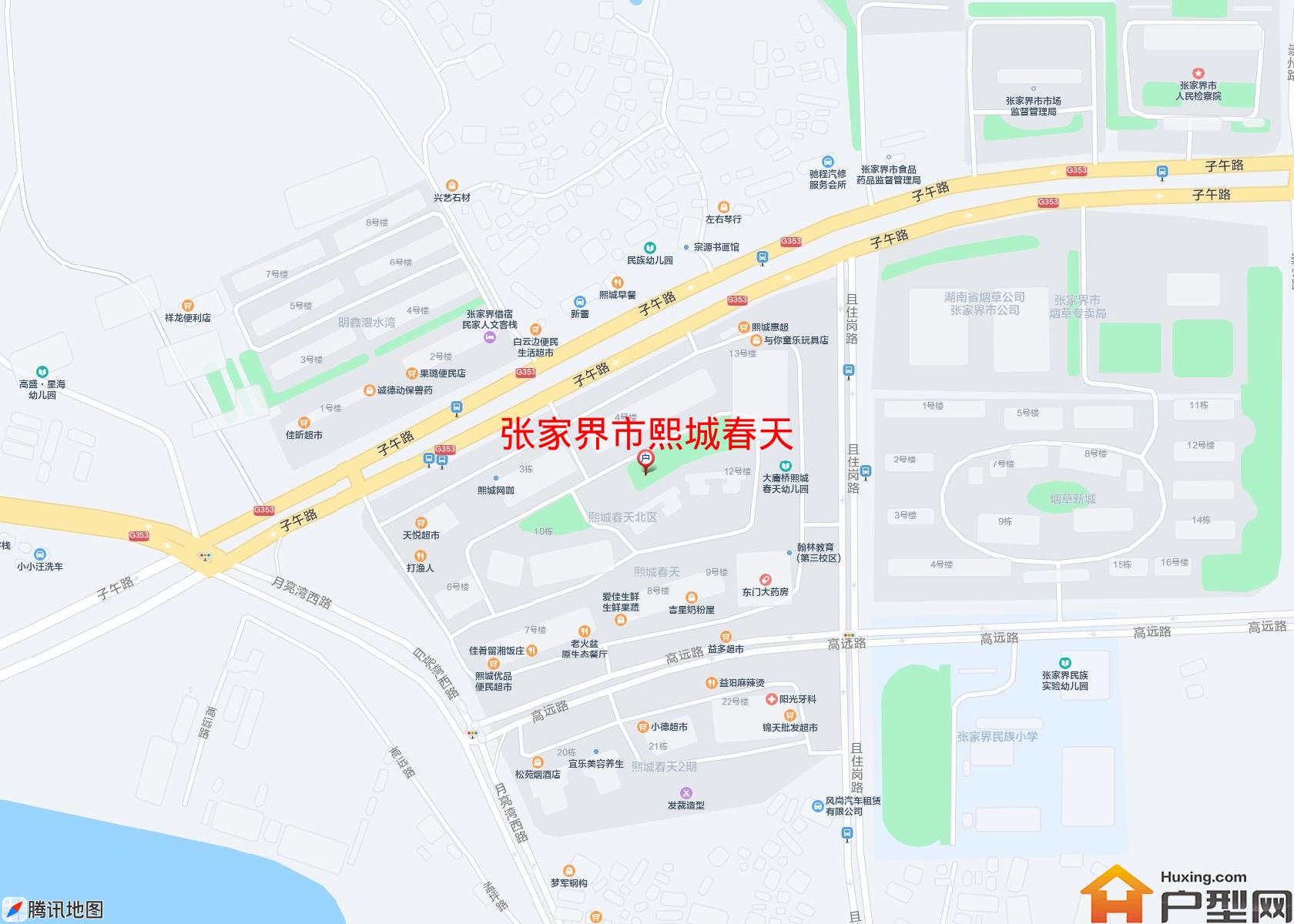 熙城春天小区 - 户型网