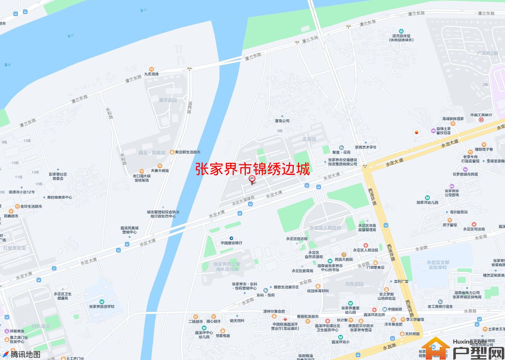 锦绣边城小区 - 户型网