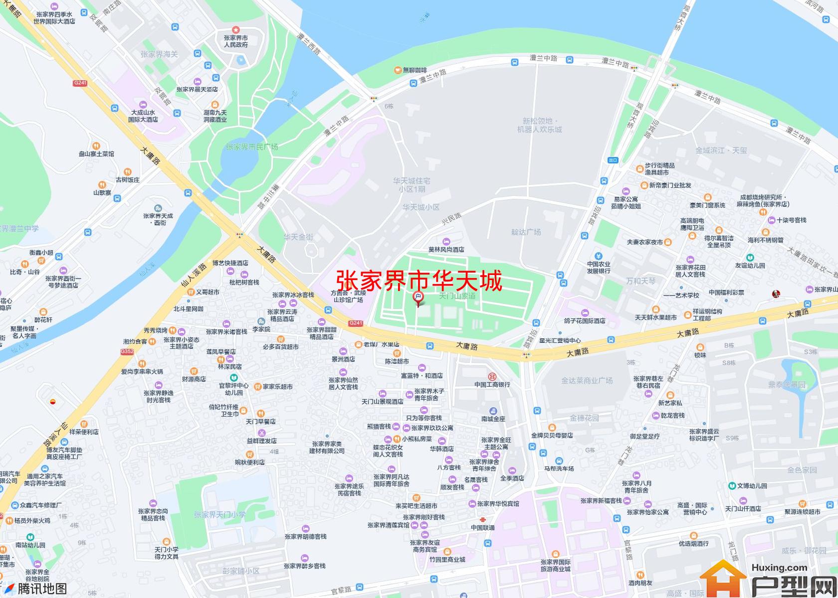 华天城小区 - 户型网