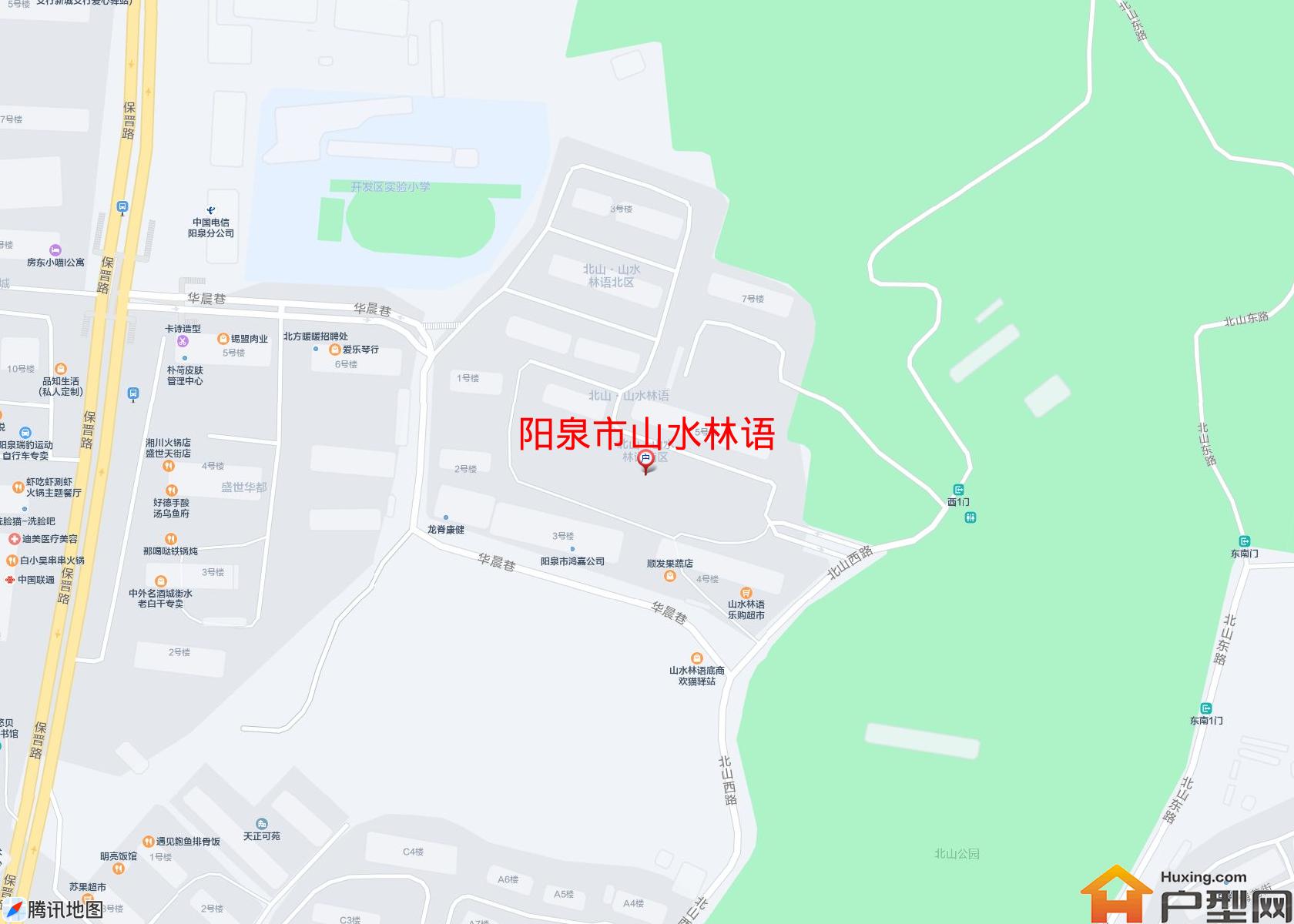 山水林语小区 - 户型网