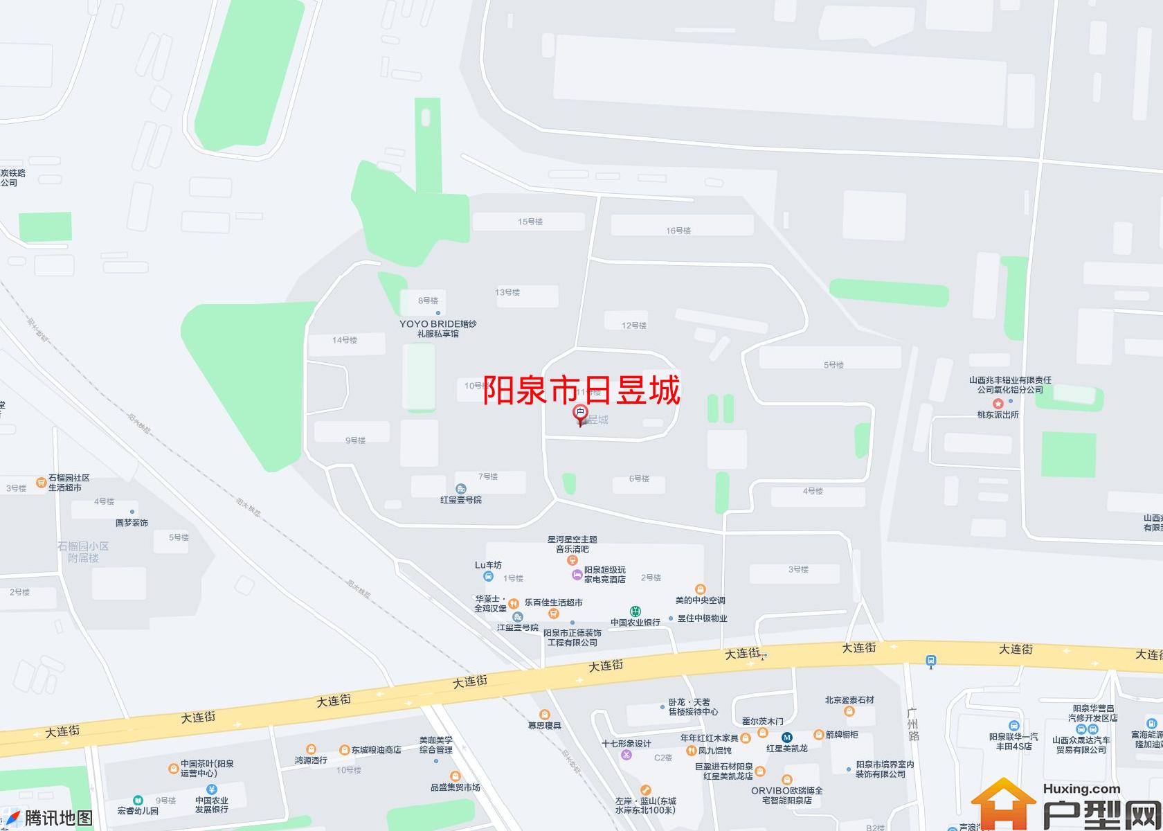 日昱城小区 - 户型网