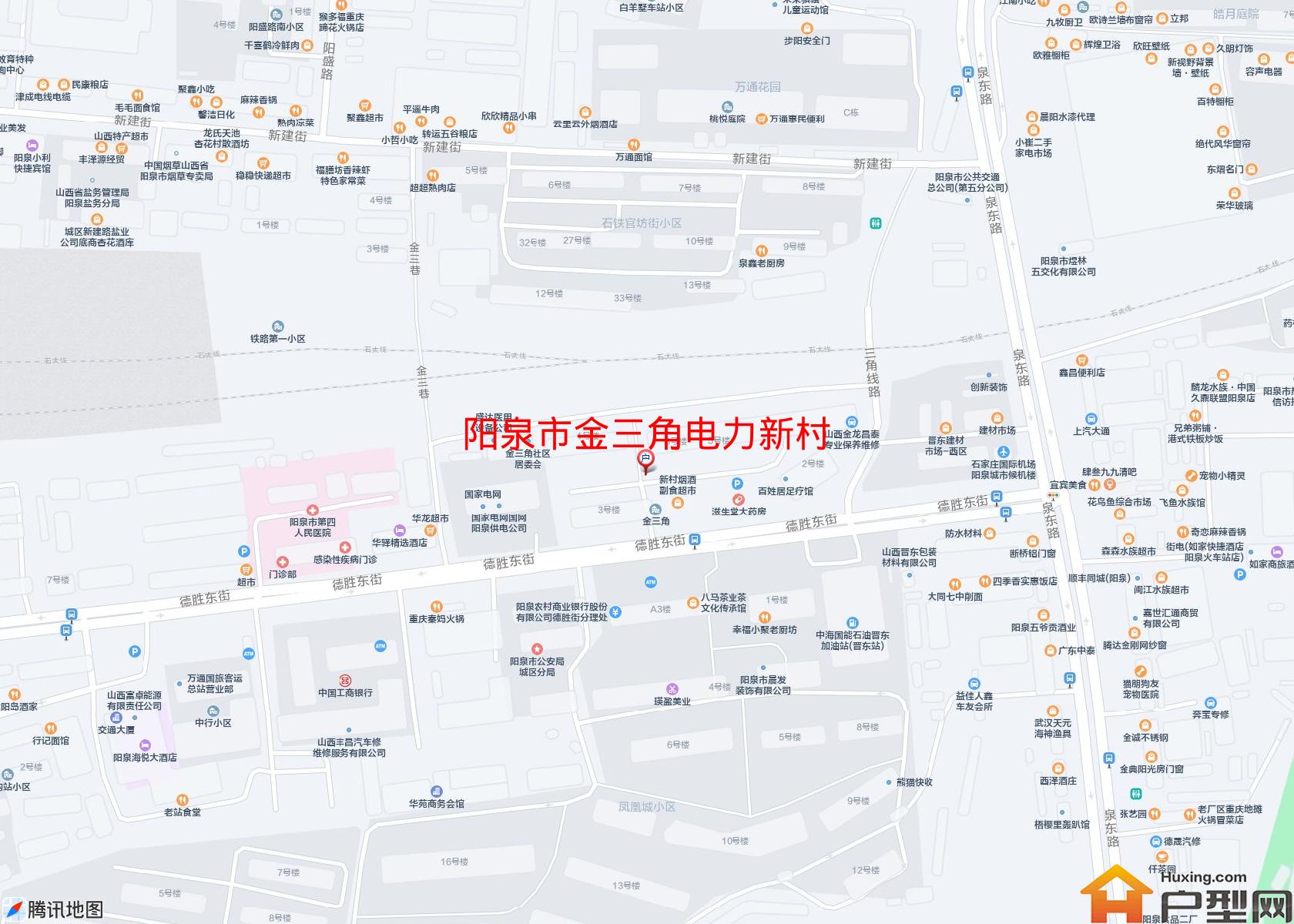金三角电力新村小区 - 户型网