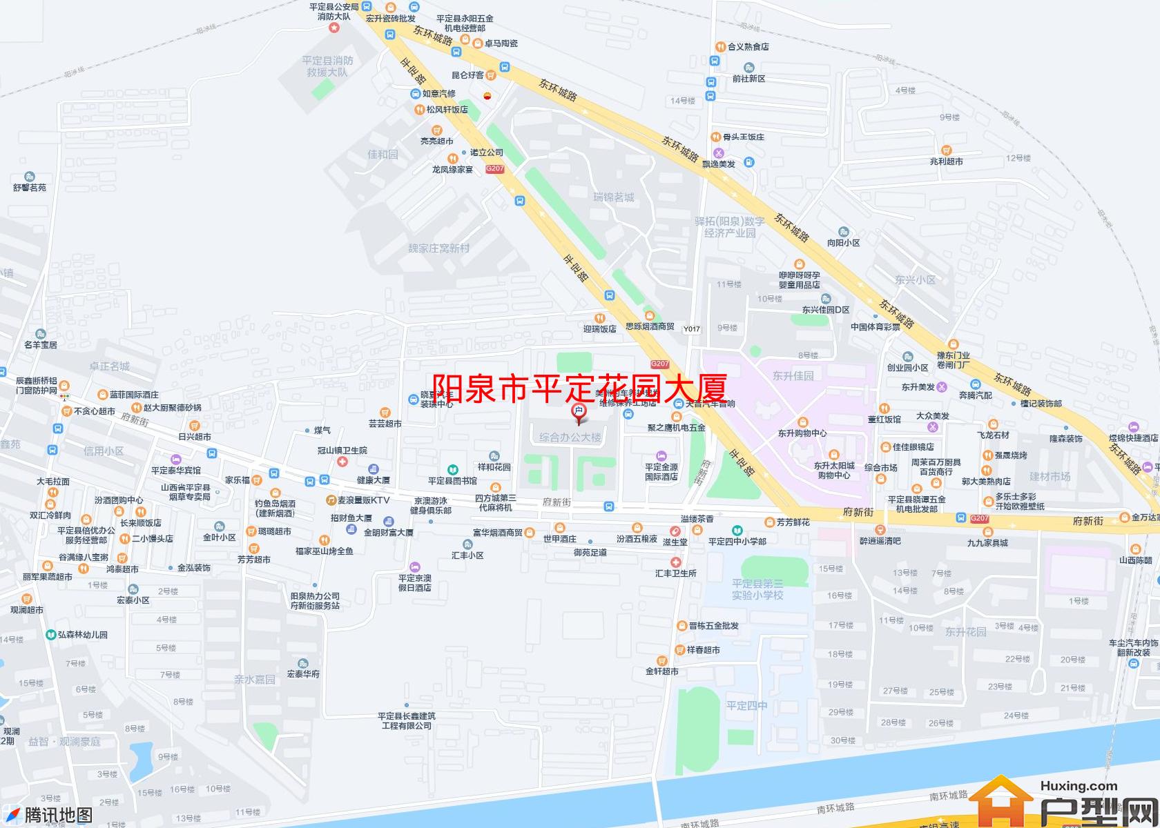 平定花园大厦小区 - 户型网