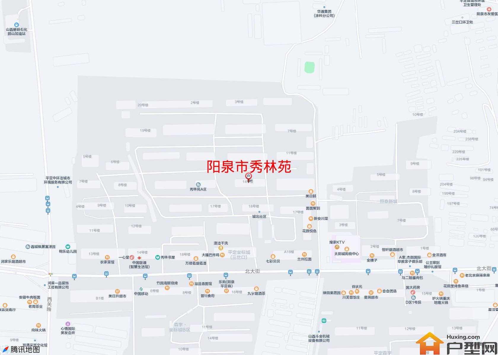 秀林苑小区 - 户型网