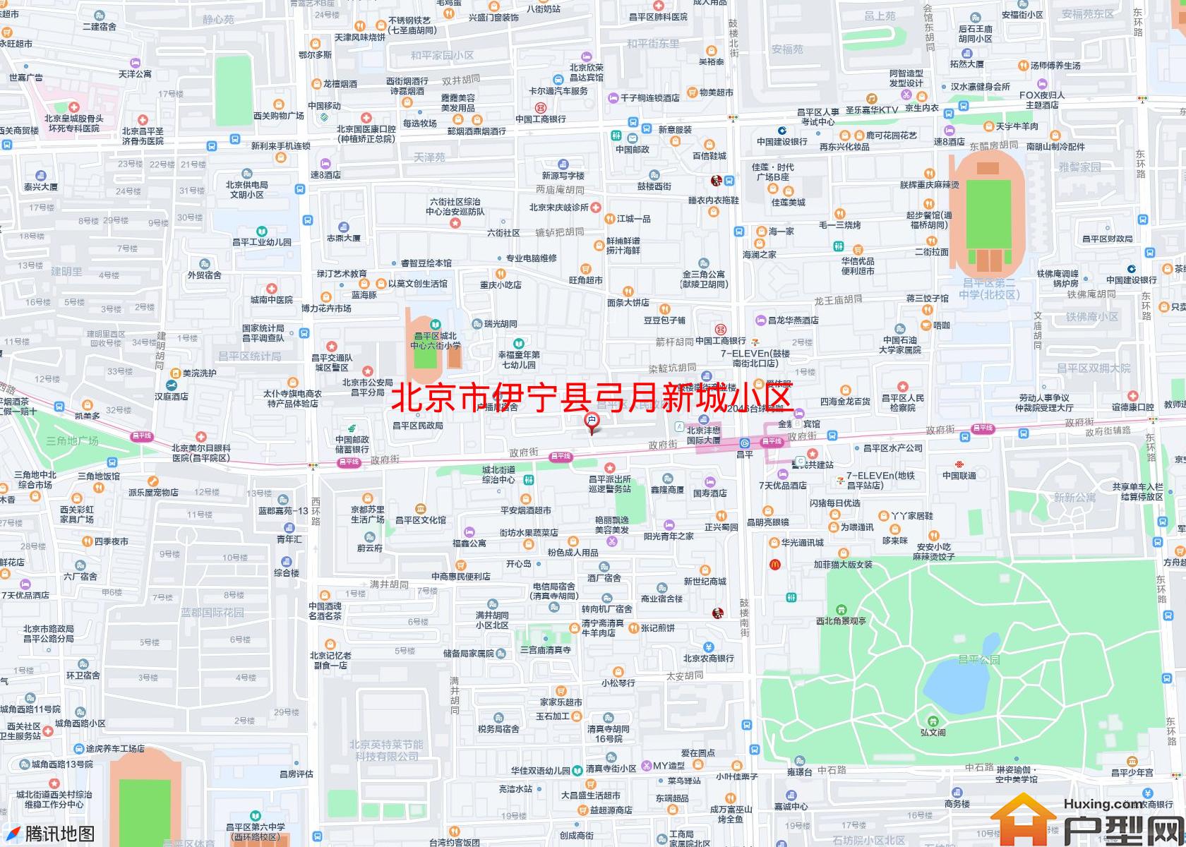 伊宁县弓月新城小区小区 - 户型网