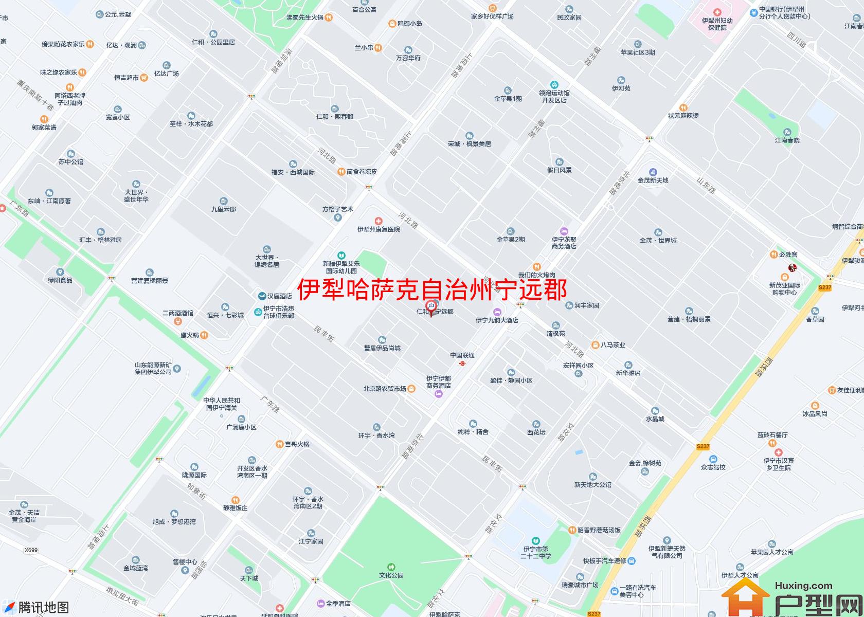 宁远郡小区 - 户型网