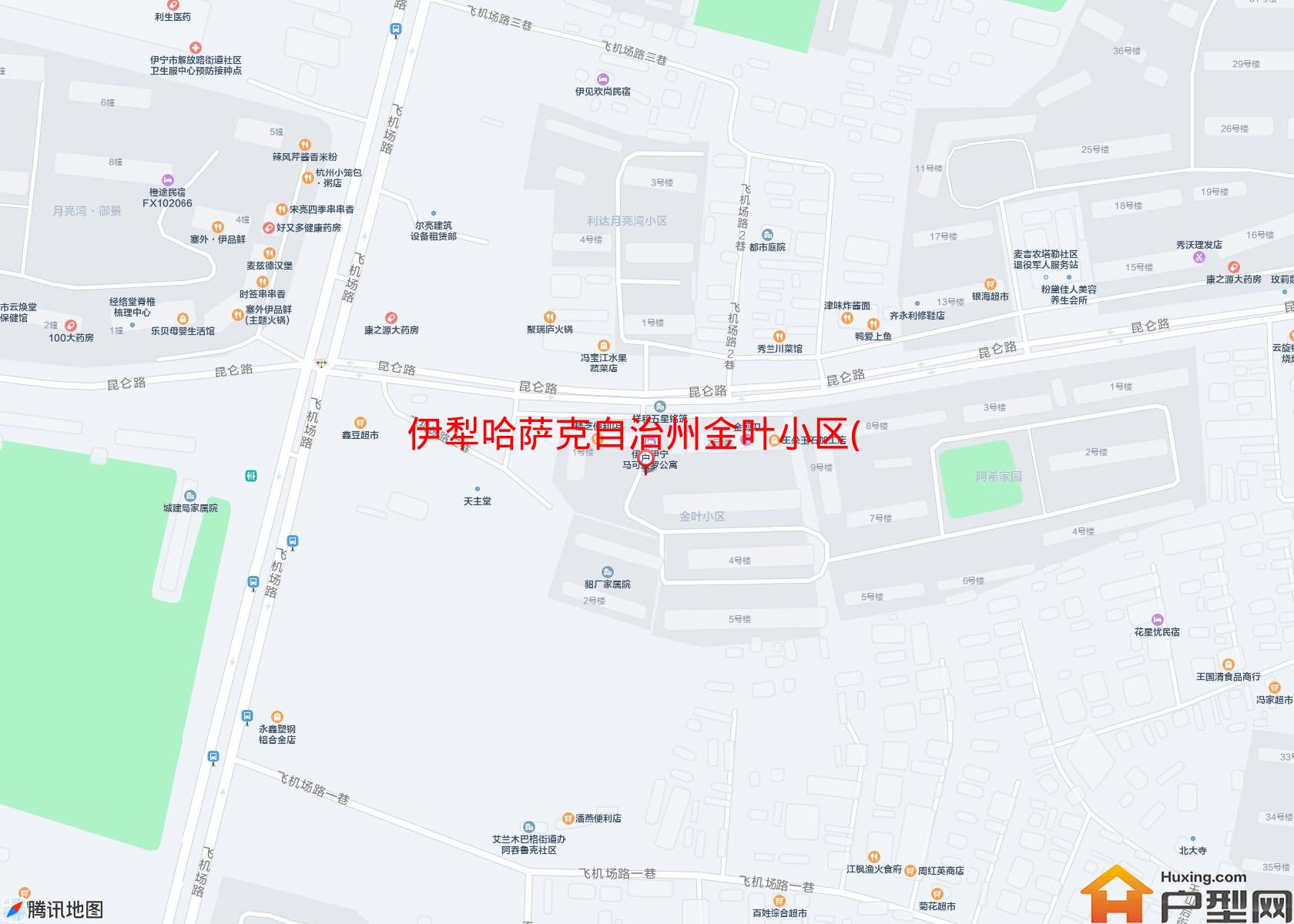 金叶小区(昆仑路)小区 - 户型网