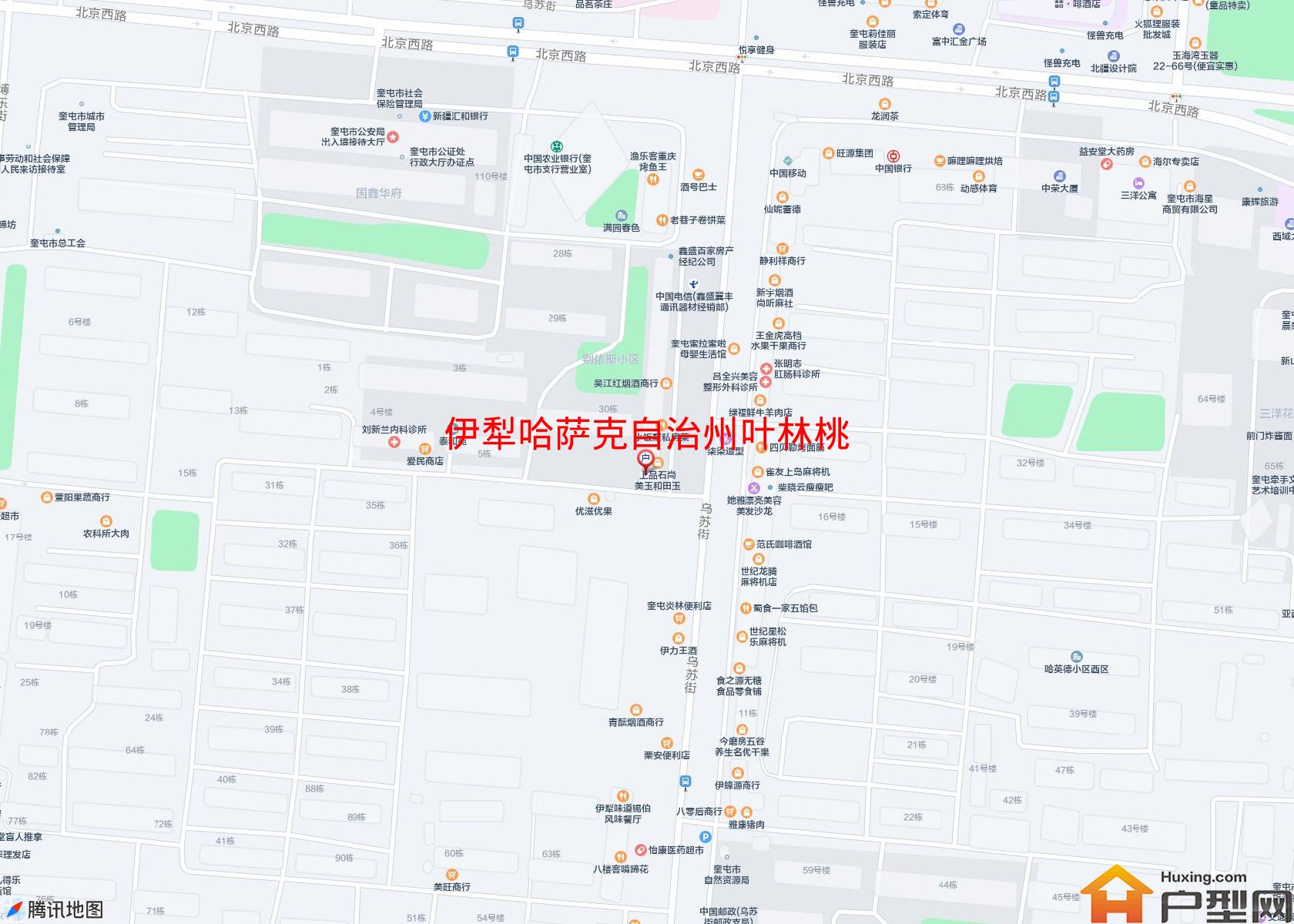 叶林桃小区 - 户型网