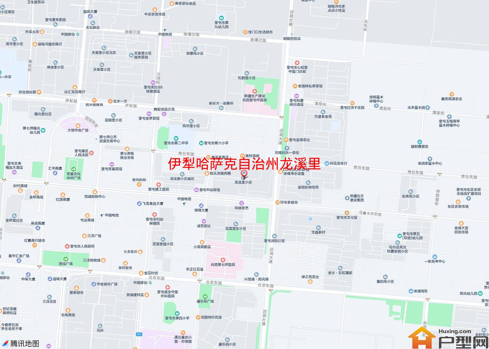 龙溪里小区 - 户型网