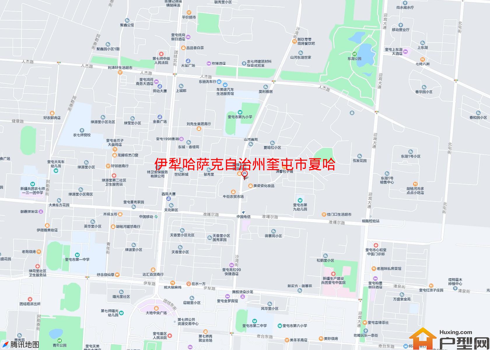 奎屯市夏哈拉小区 - 户型网