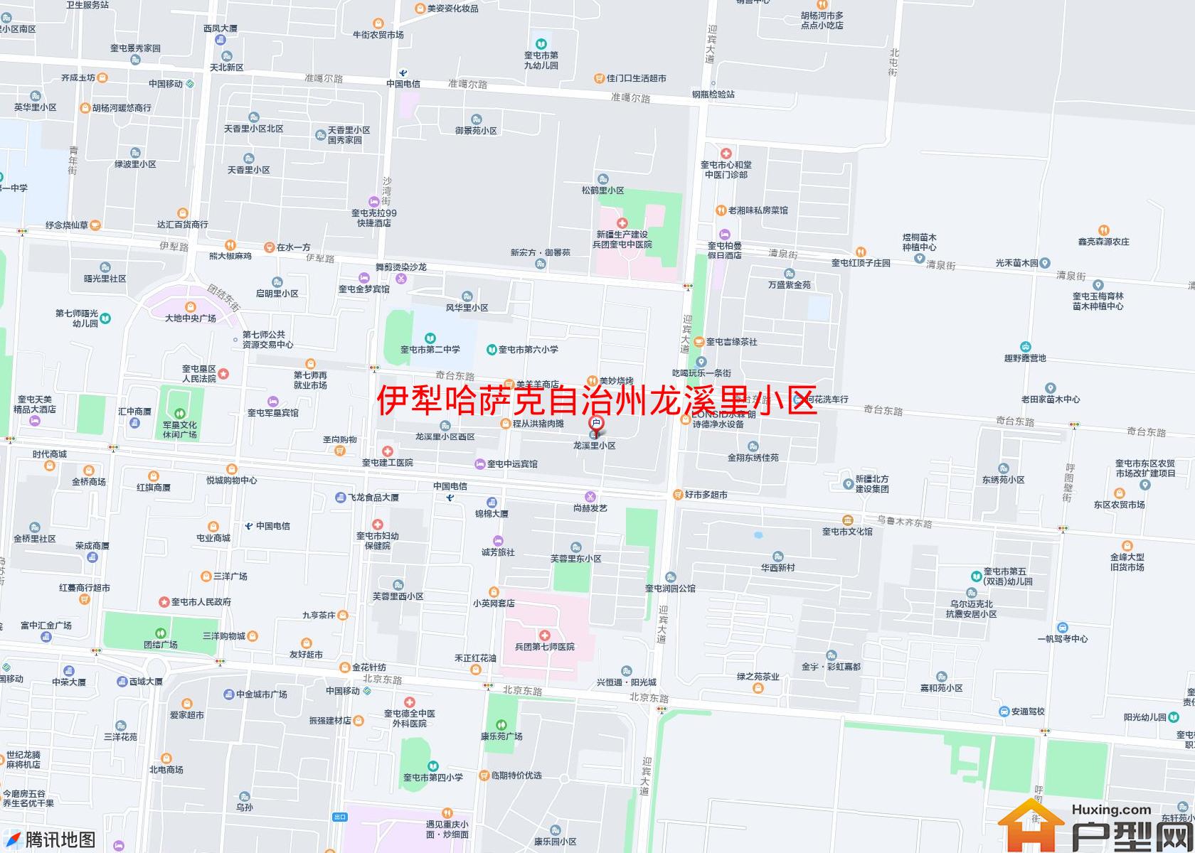 龙溪里小区小区 - 户型网