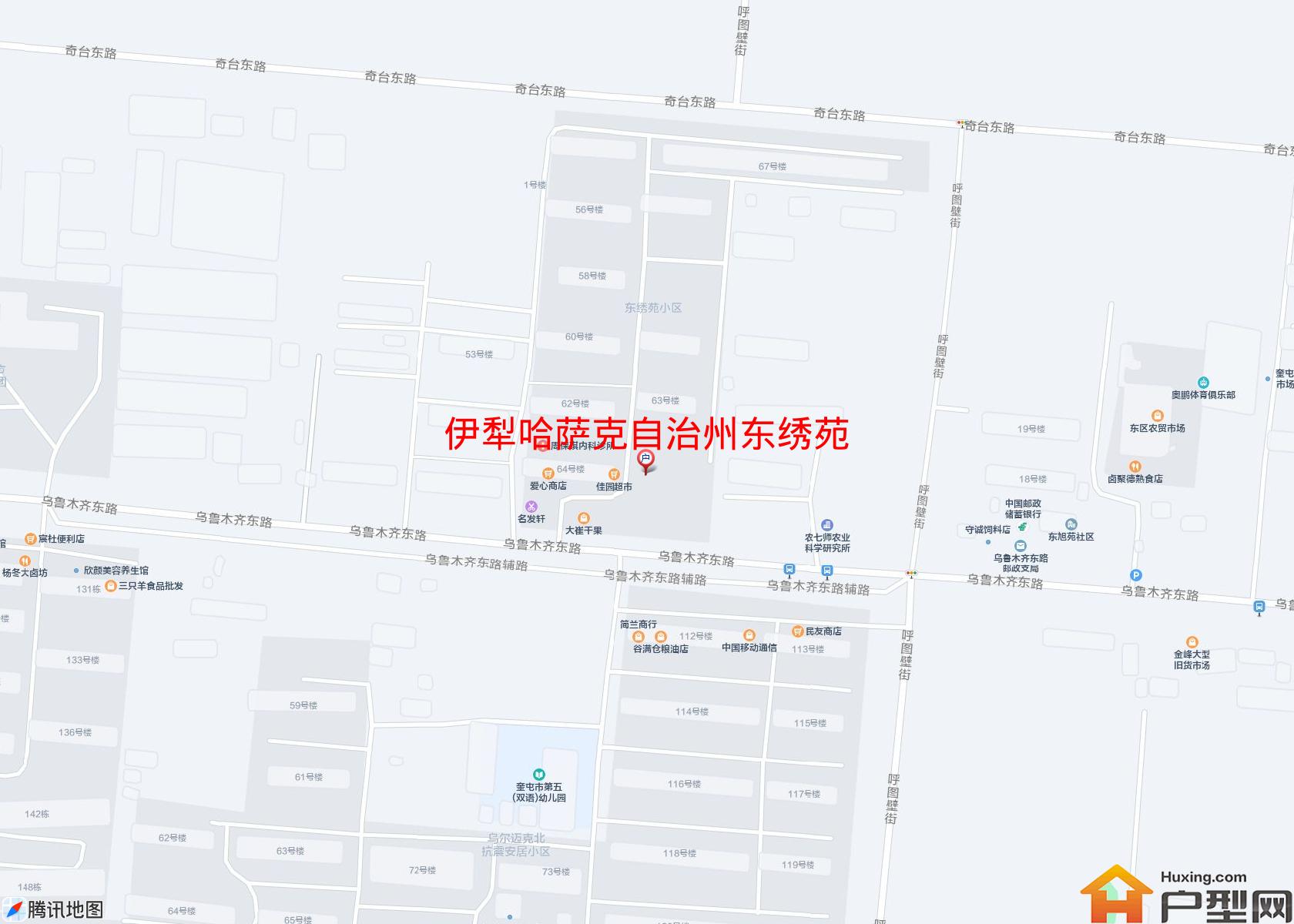 东绣苑小区 - 户型网