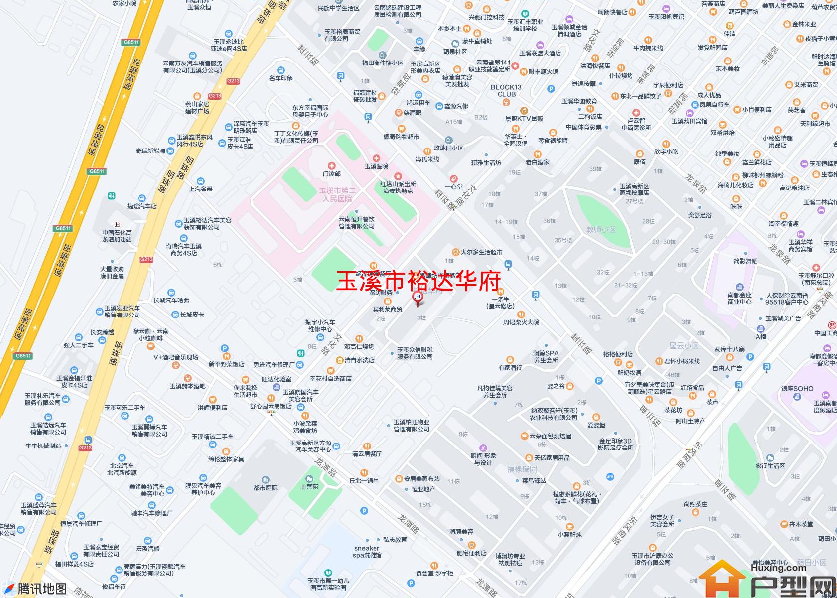 裕达华府小区 - 户型网
