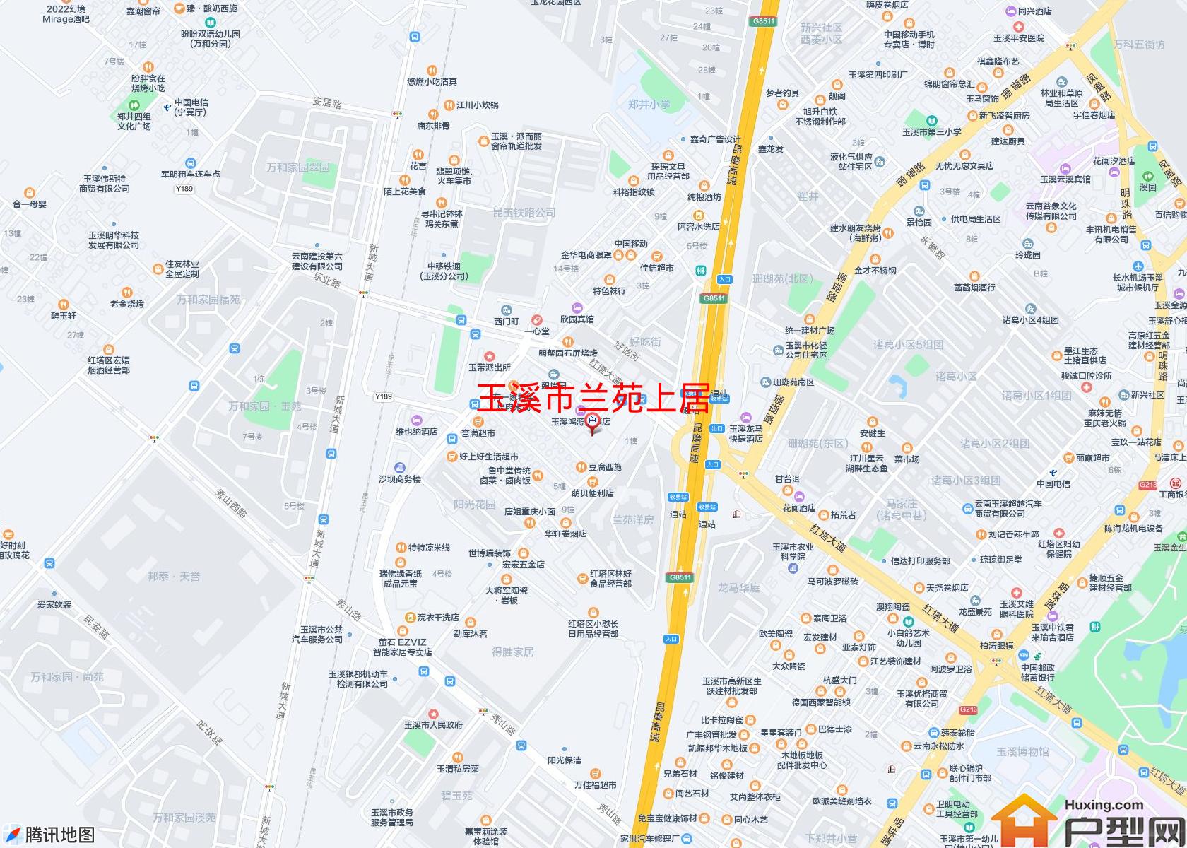 兰苑上居小区 - 户型网