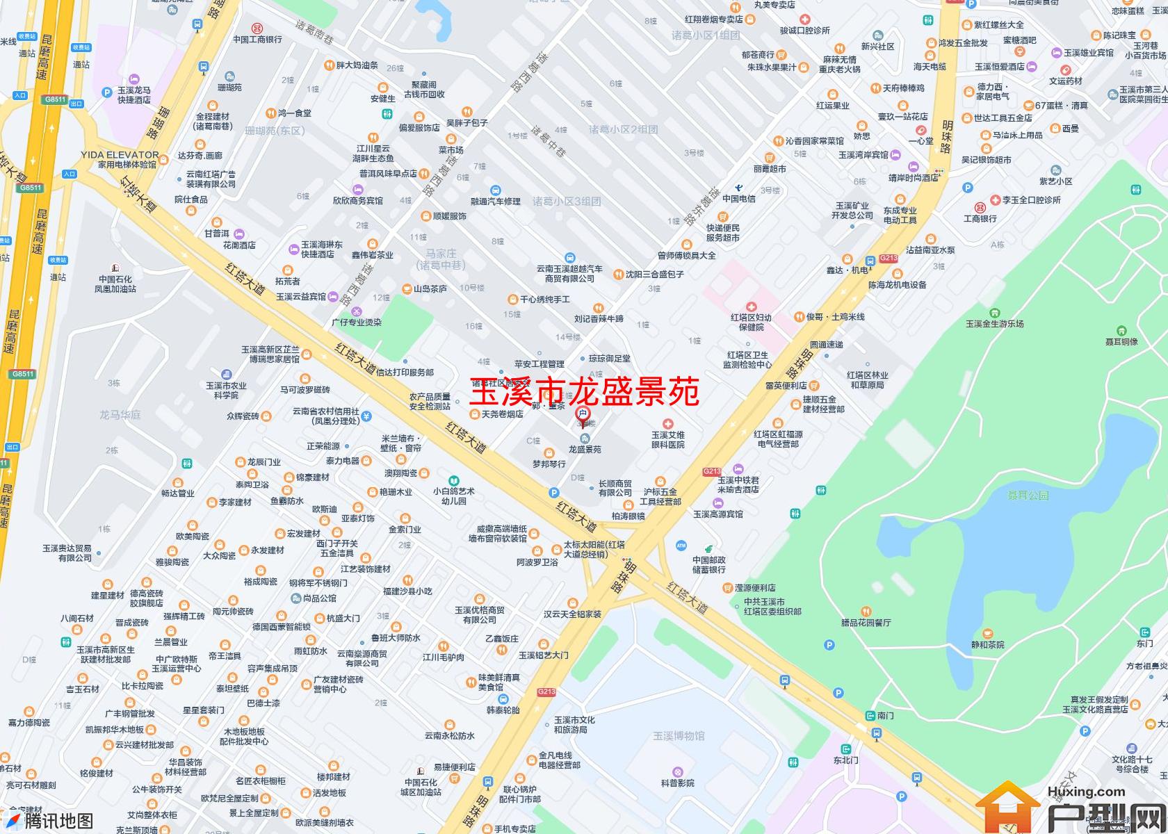 龙盛景苑小区 - 户型网