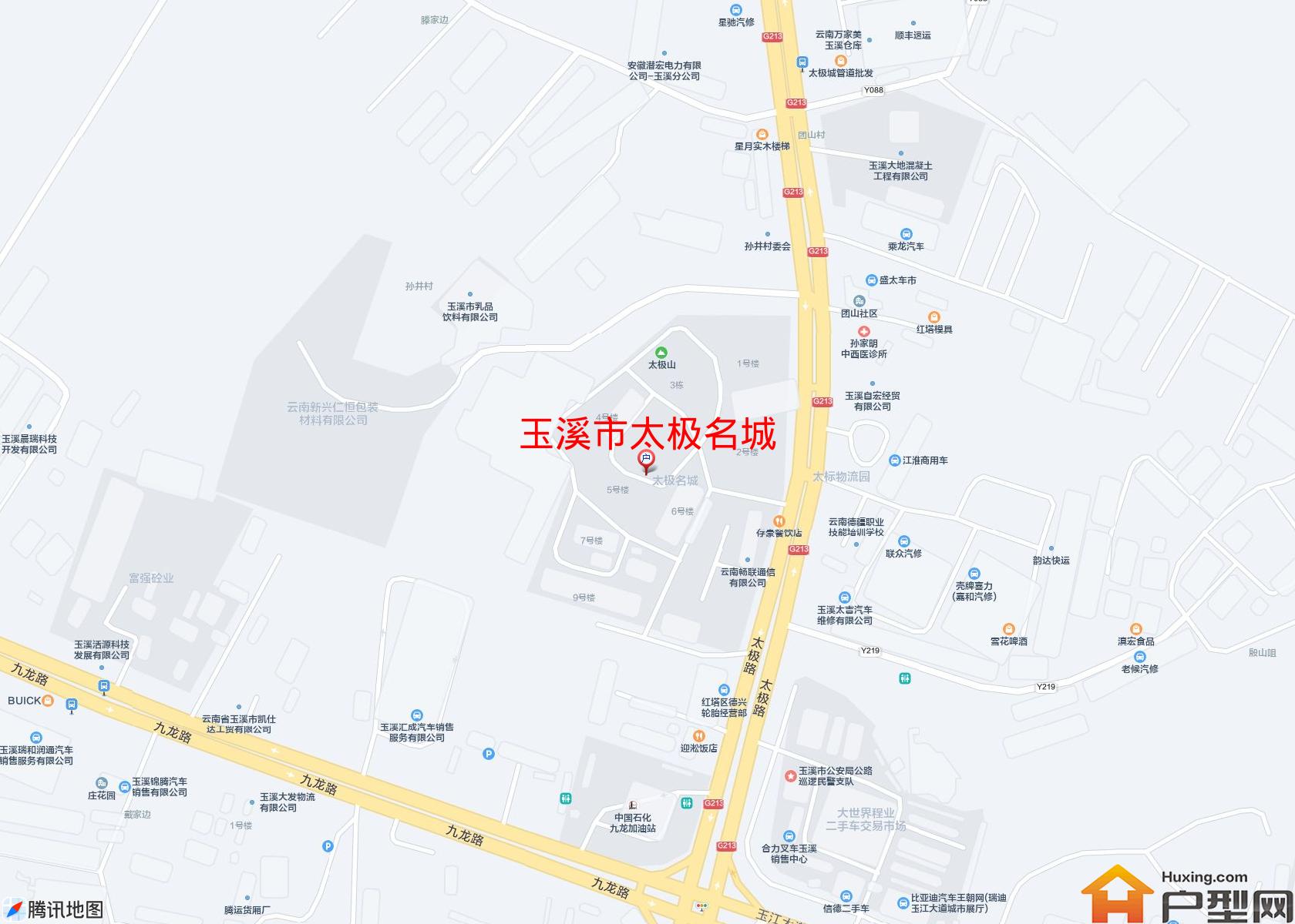 太极名城小区 - 户型网